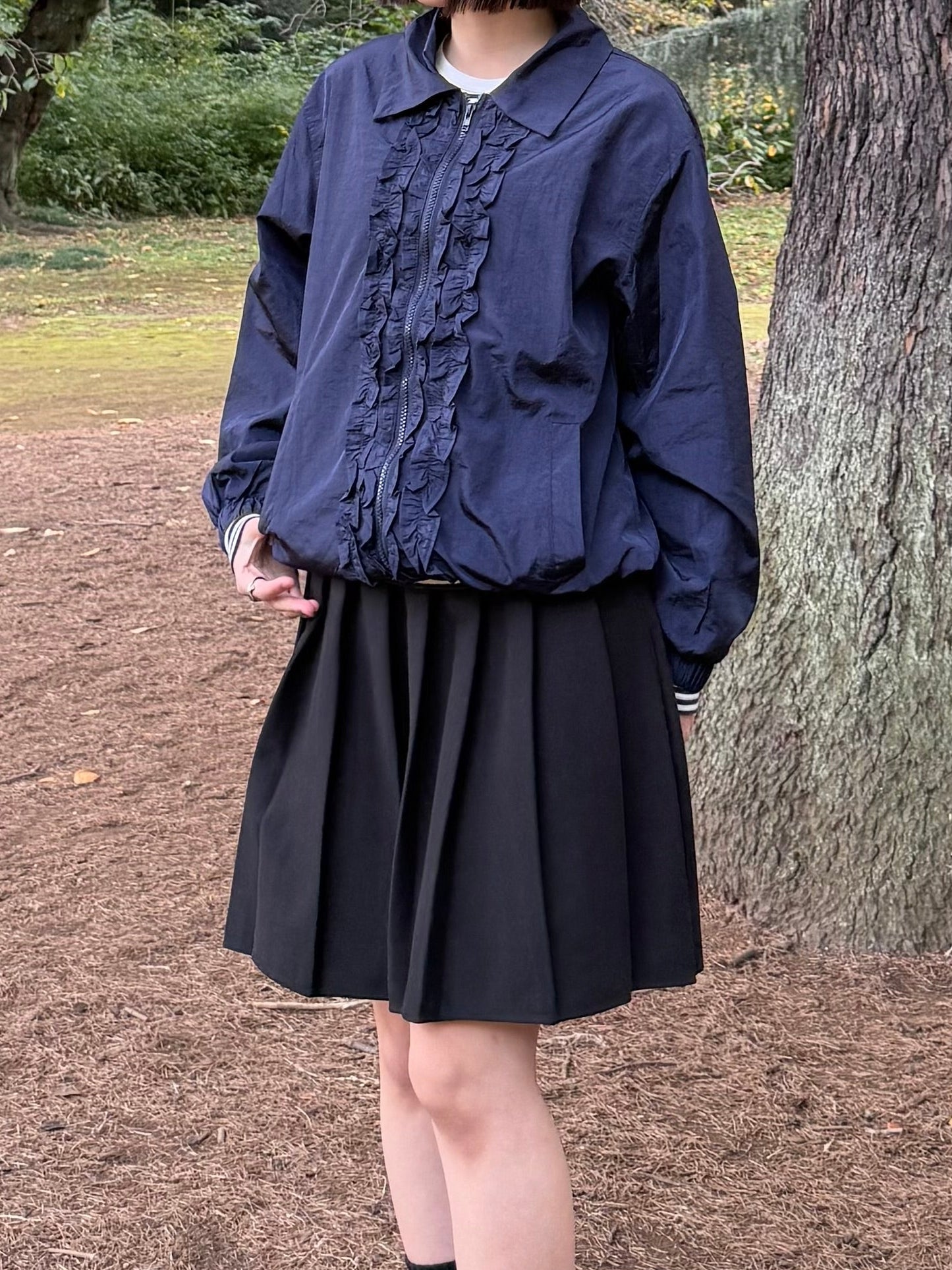 ダブルジップフリルジャケット DPB93036