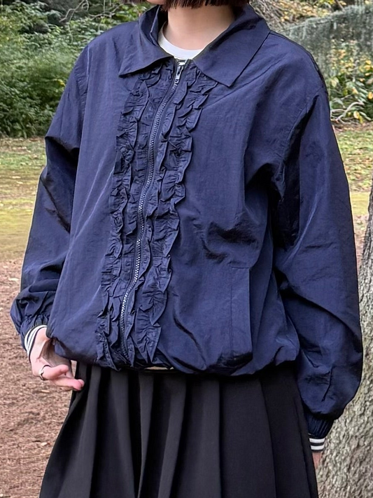 ダブルジップフリルジャケット DPB93036