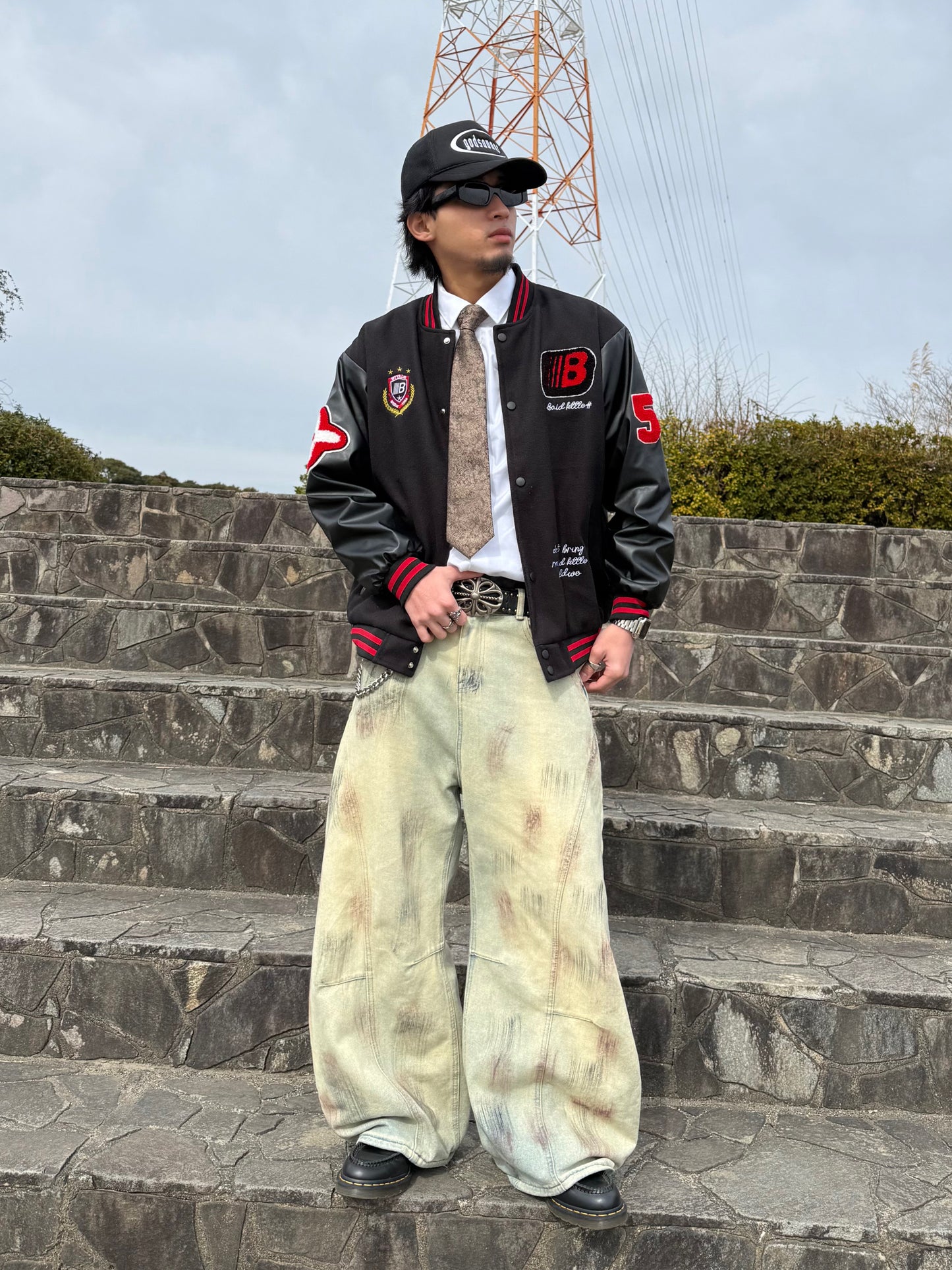 ダメージデザインデニムパンツ DPB90051