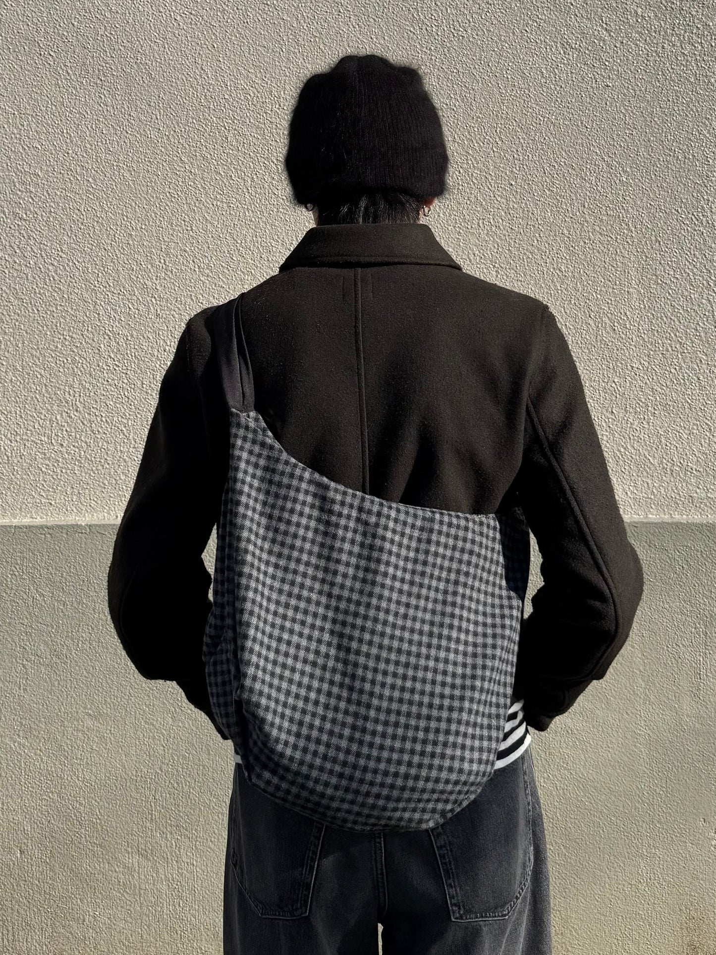 チェックトートバッグ DPB93092