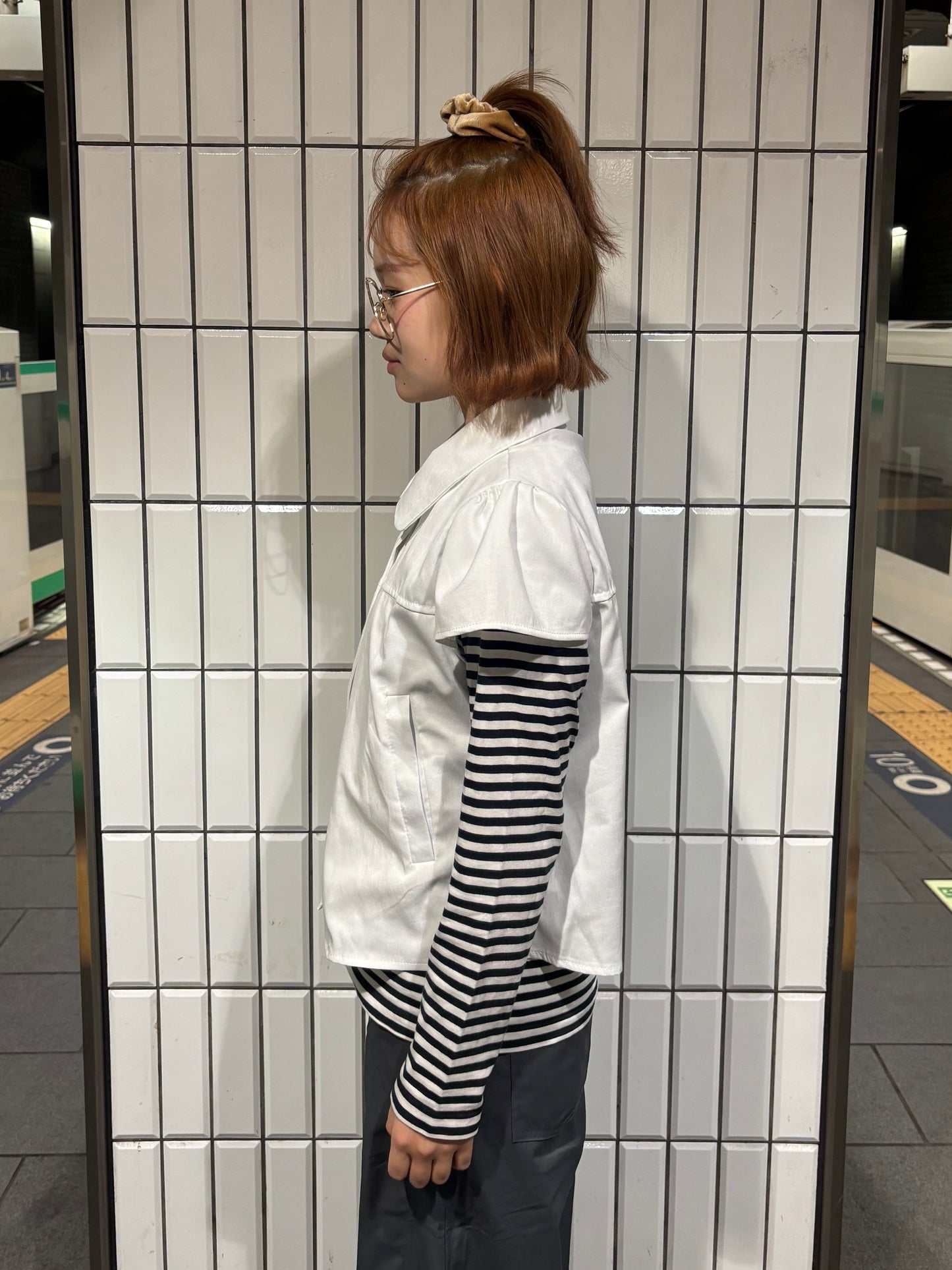 フロントボタンブラウス DPC04006