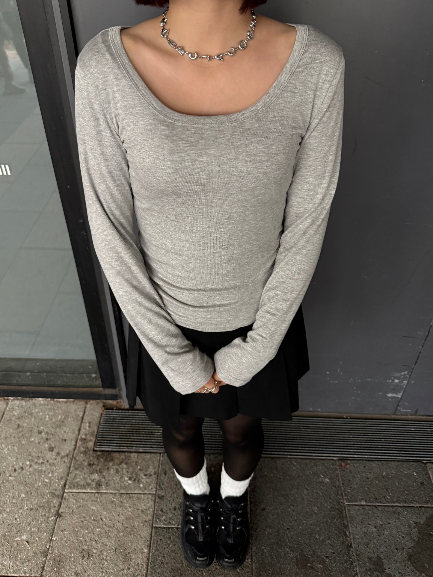 ベーシックUネックTシャツ DPB93058