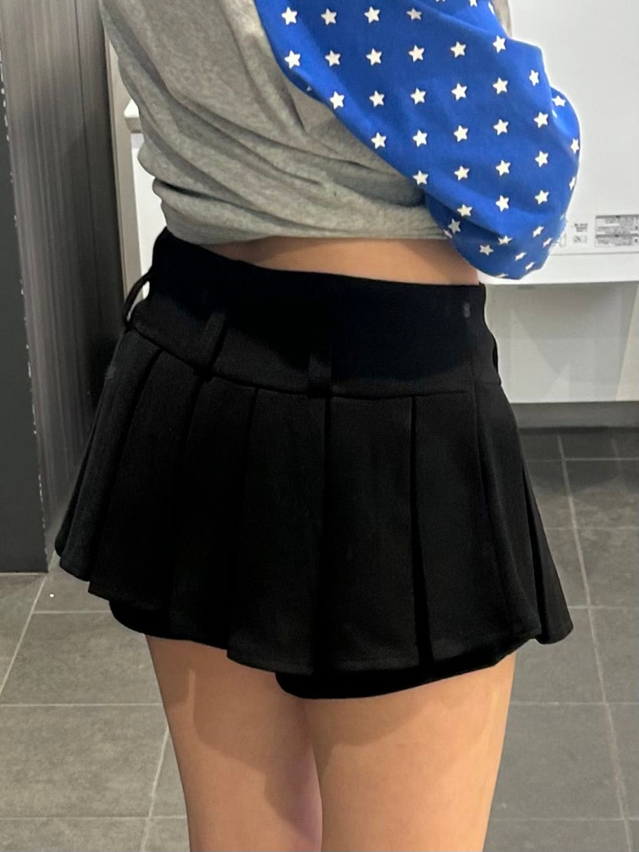 プリーツミニスカートパンツ DPB98049