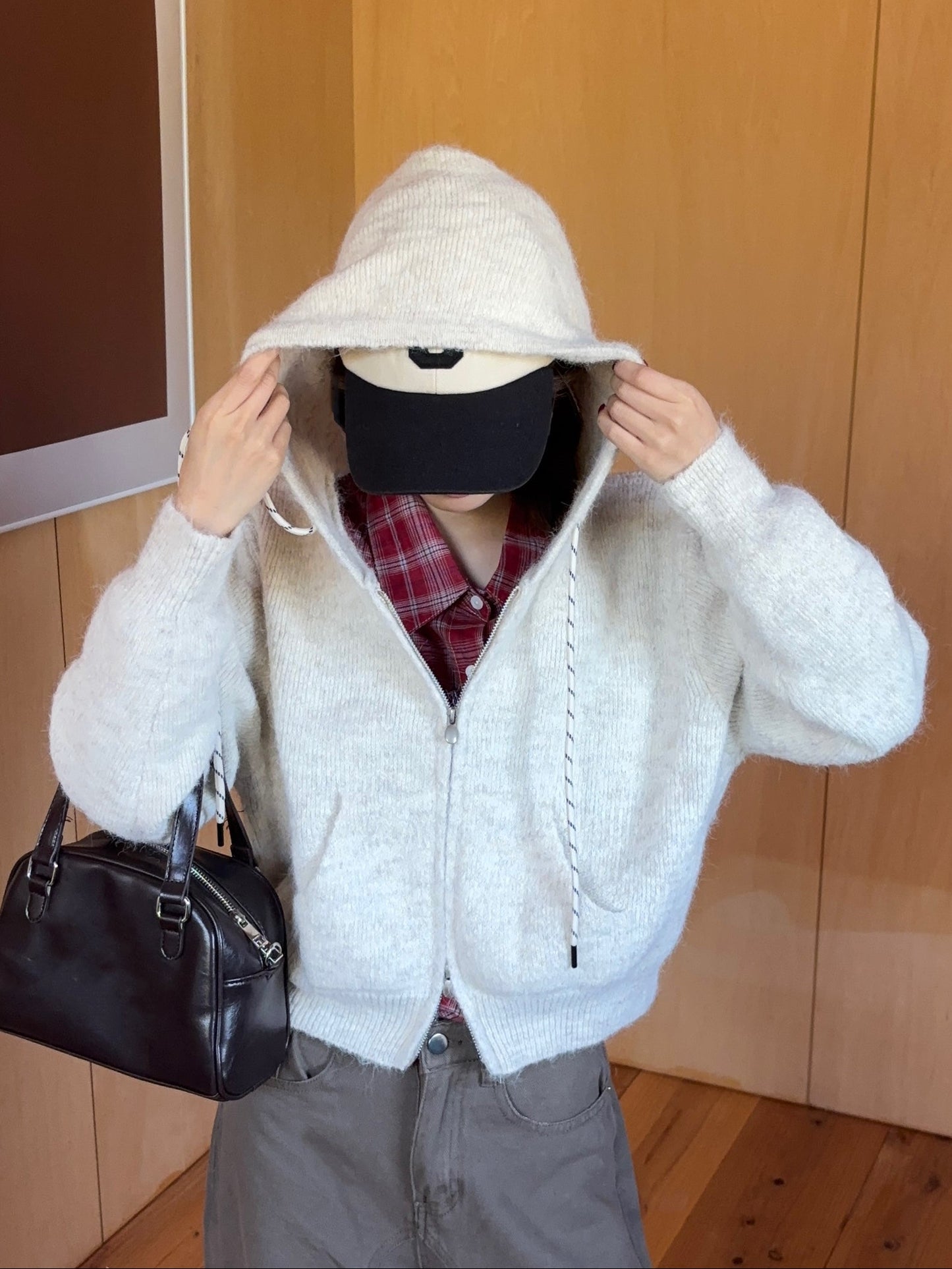 ダブルジップニットパーカー DPB88126