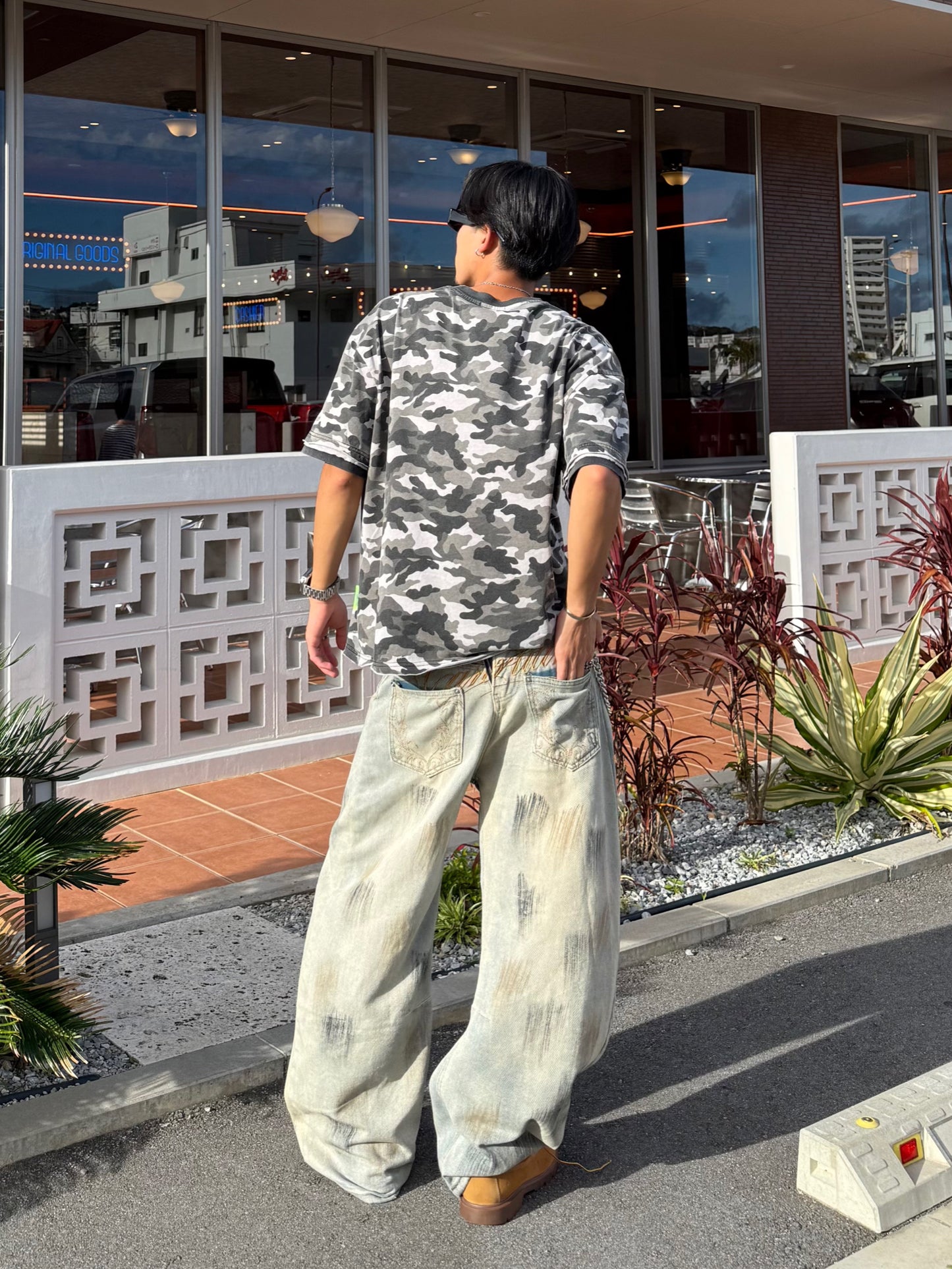 カモフラヴィンテージオーバーTシャツ DPB90230