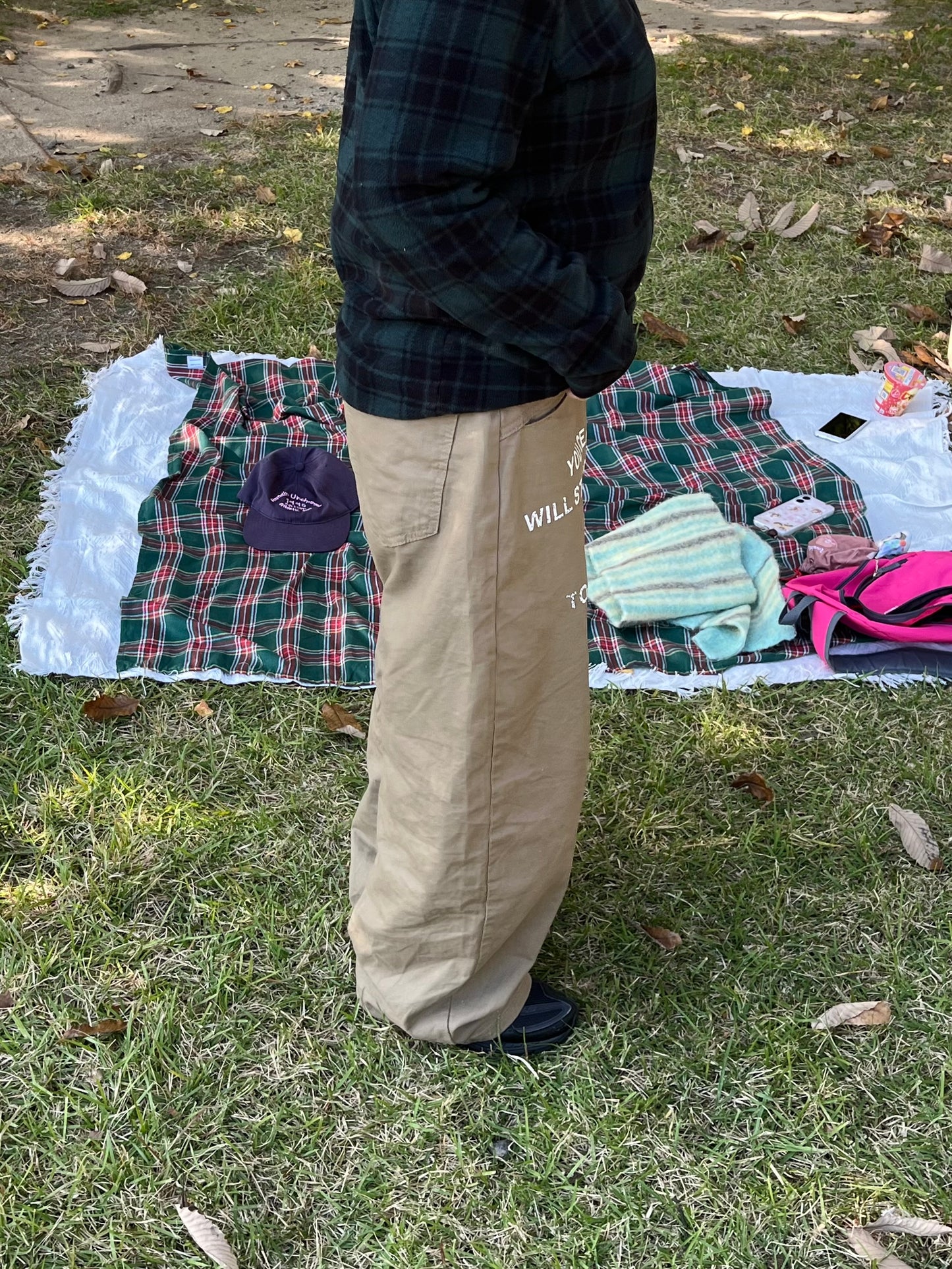 レタリングカーブパンツ DPB97035