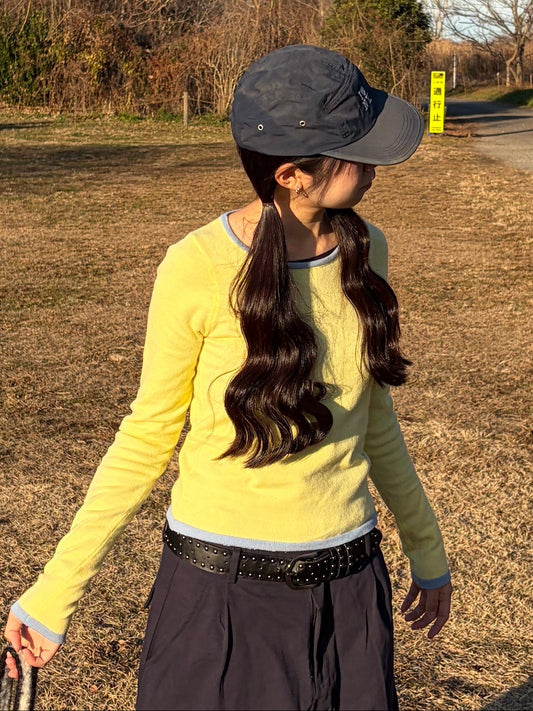 パイピングカラートップス DPB92100