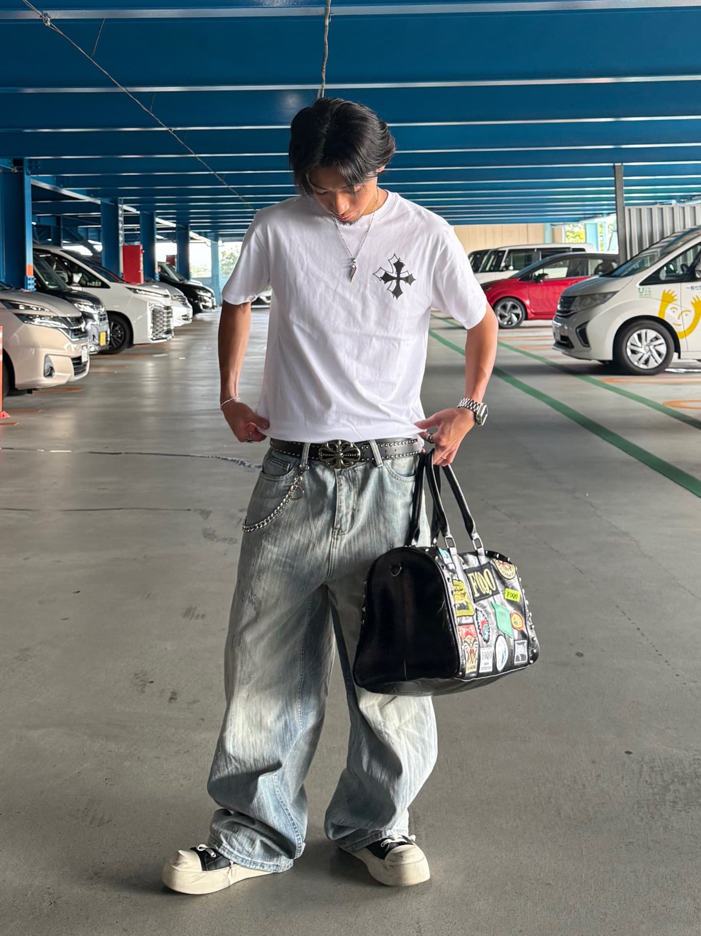 クロスデザインストリートTシャツ DPB90245