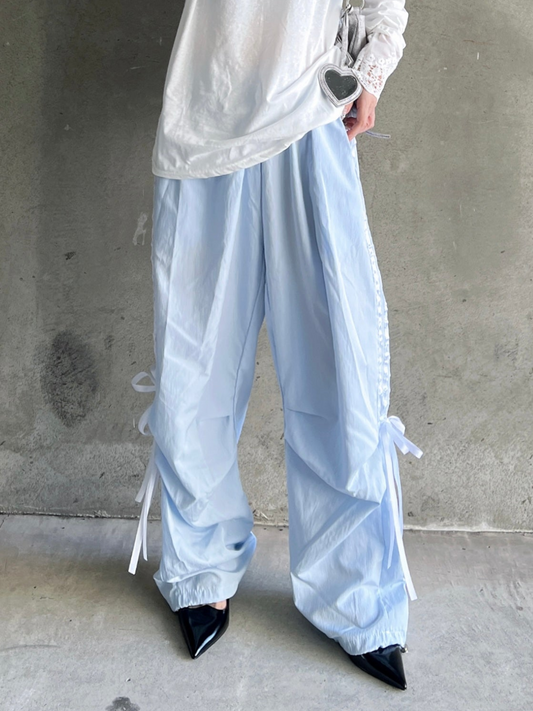 ラインリボンワイドパンツ DPB79139