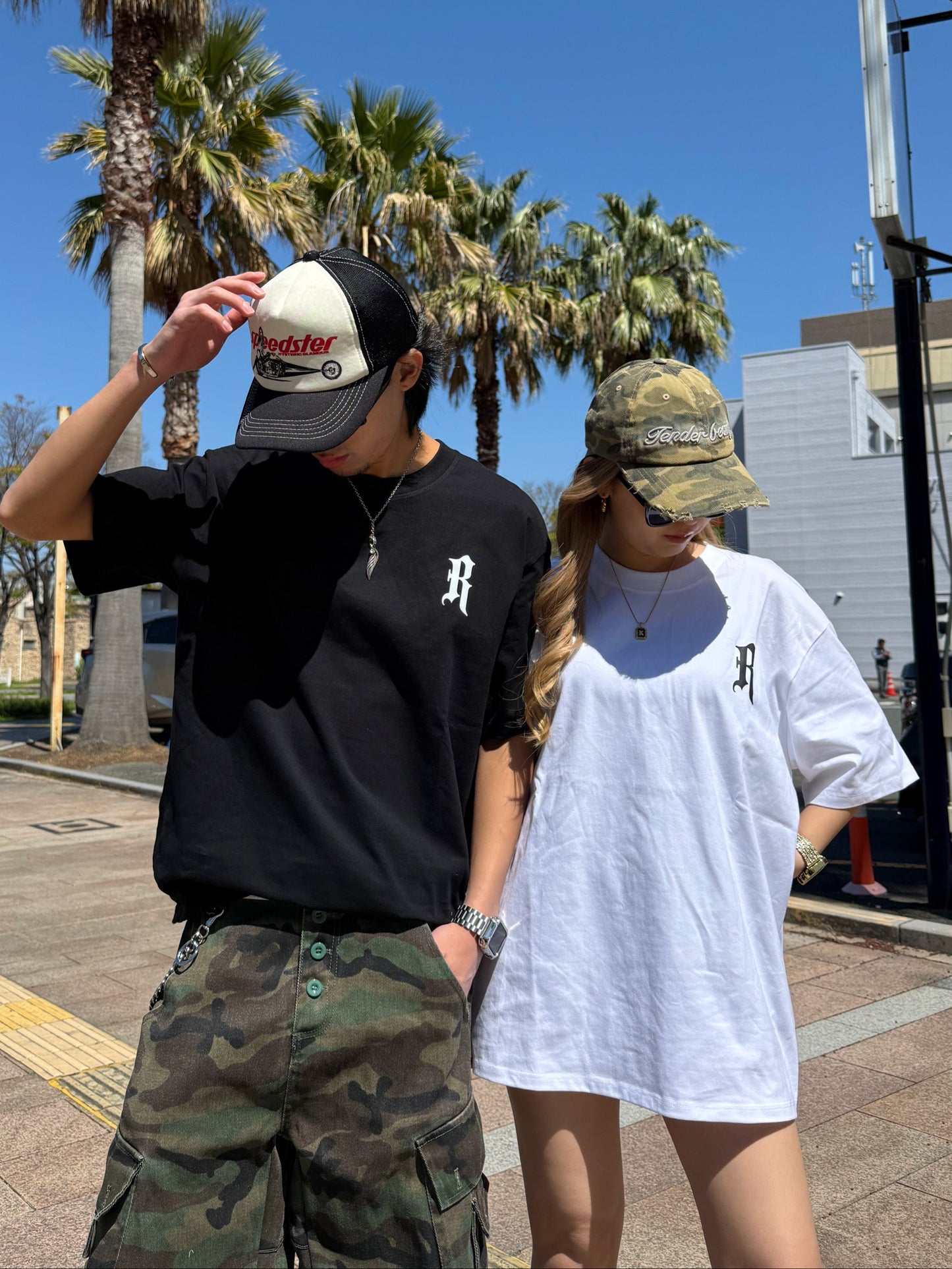 オーバーロゴTシャツ DPB73607