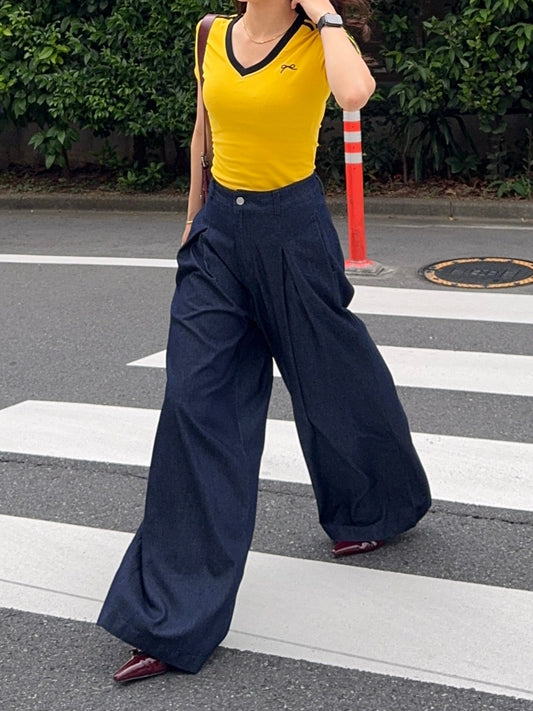 フロントタックデニムパンツ DPB47426