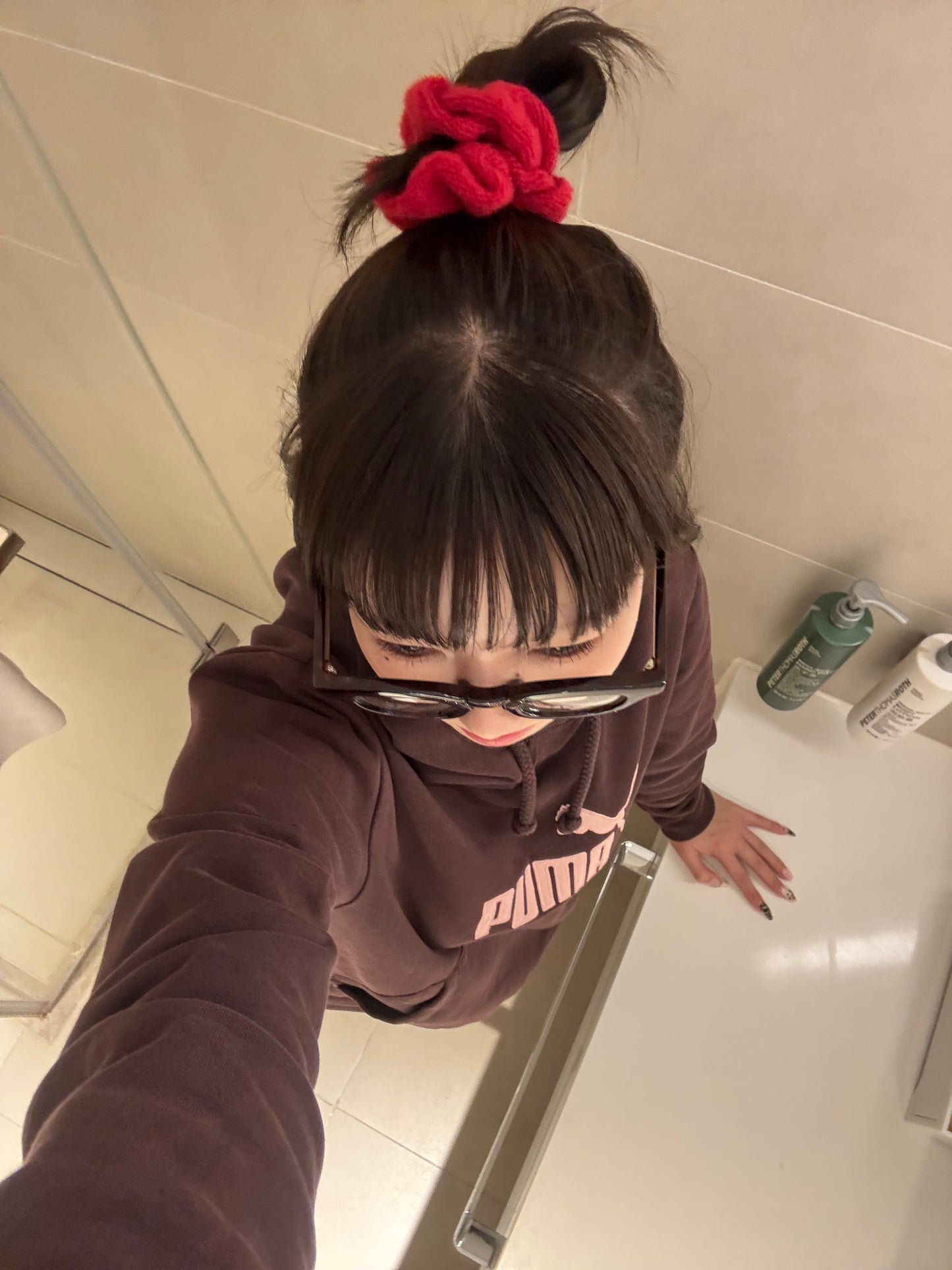 カラーニットシュシュ DPB85357