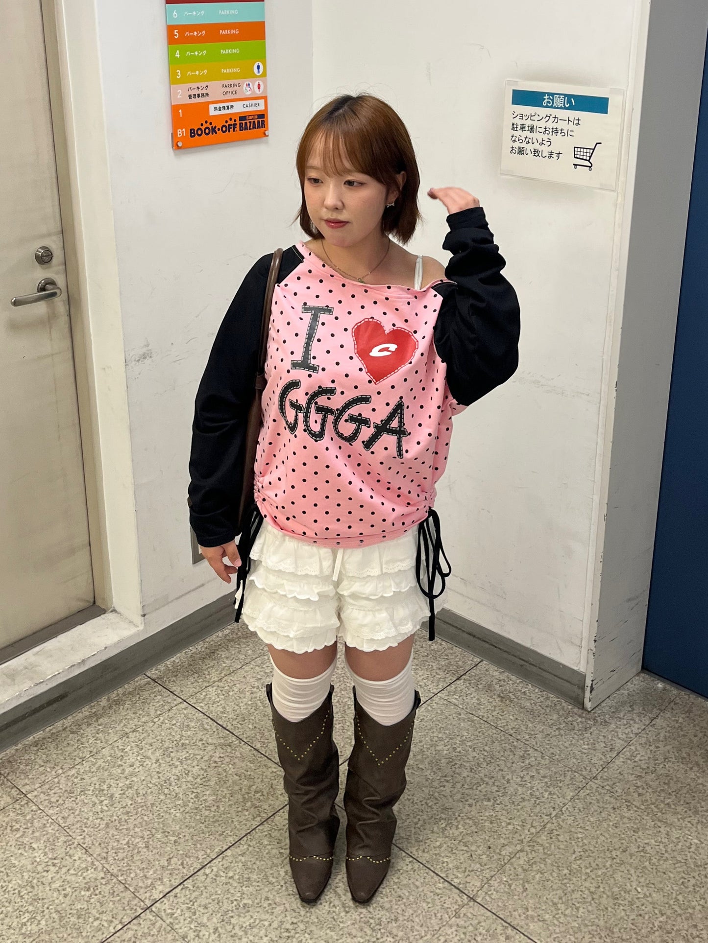 ドットラグランTシャツ DPB97020