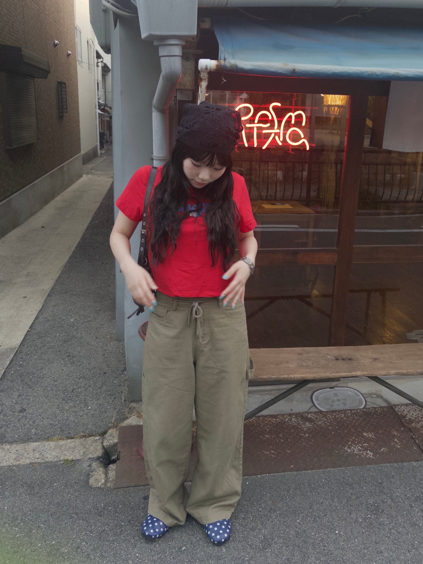 バッグロゴカーゴパンツ DPB89031