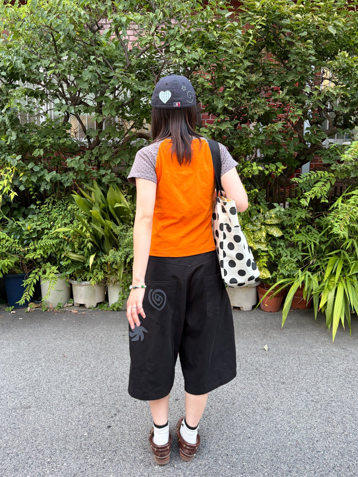 バイカラードットTシャツ DPB99135