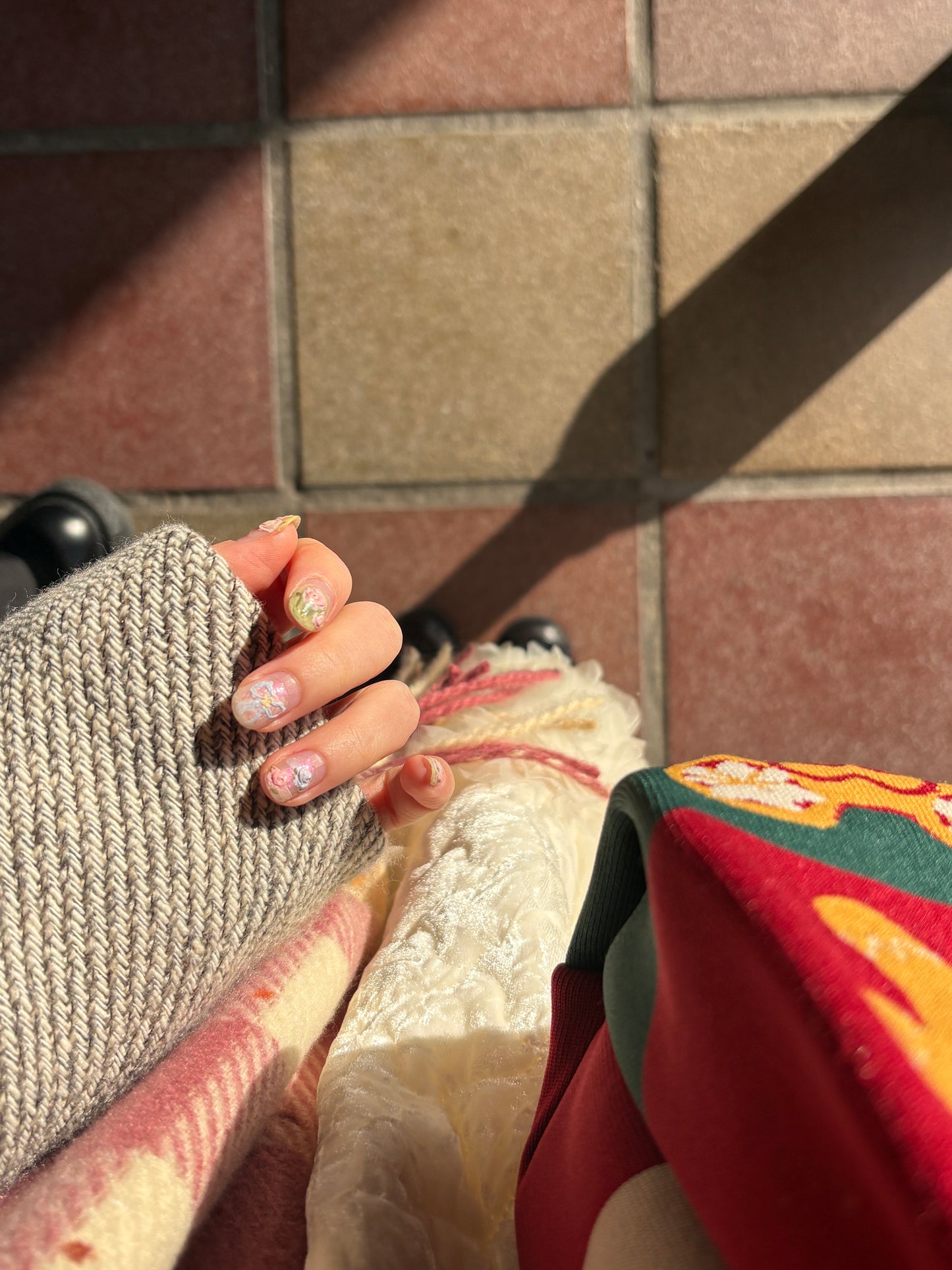 ノーカラーツイードジャケット DPA43718