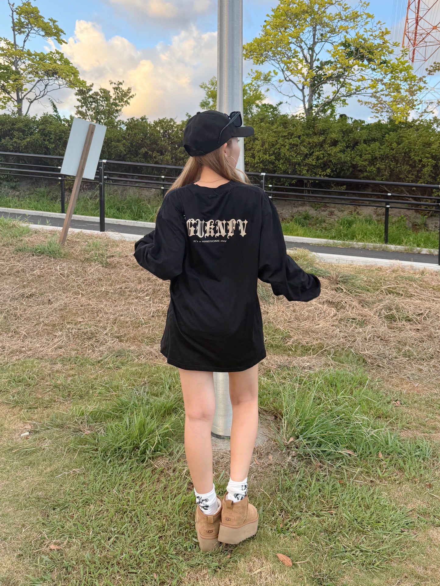 ストリートロゴロングスリーブTシャツ DPB73364