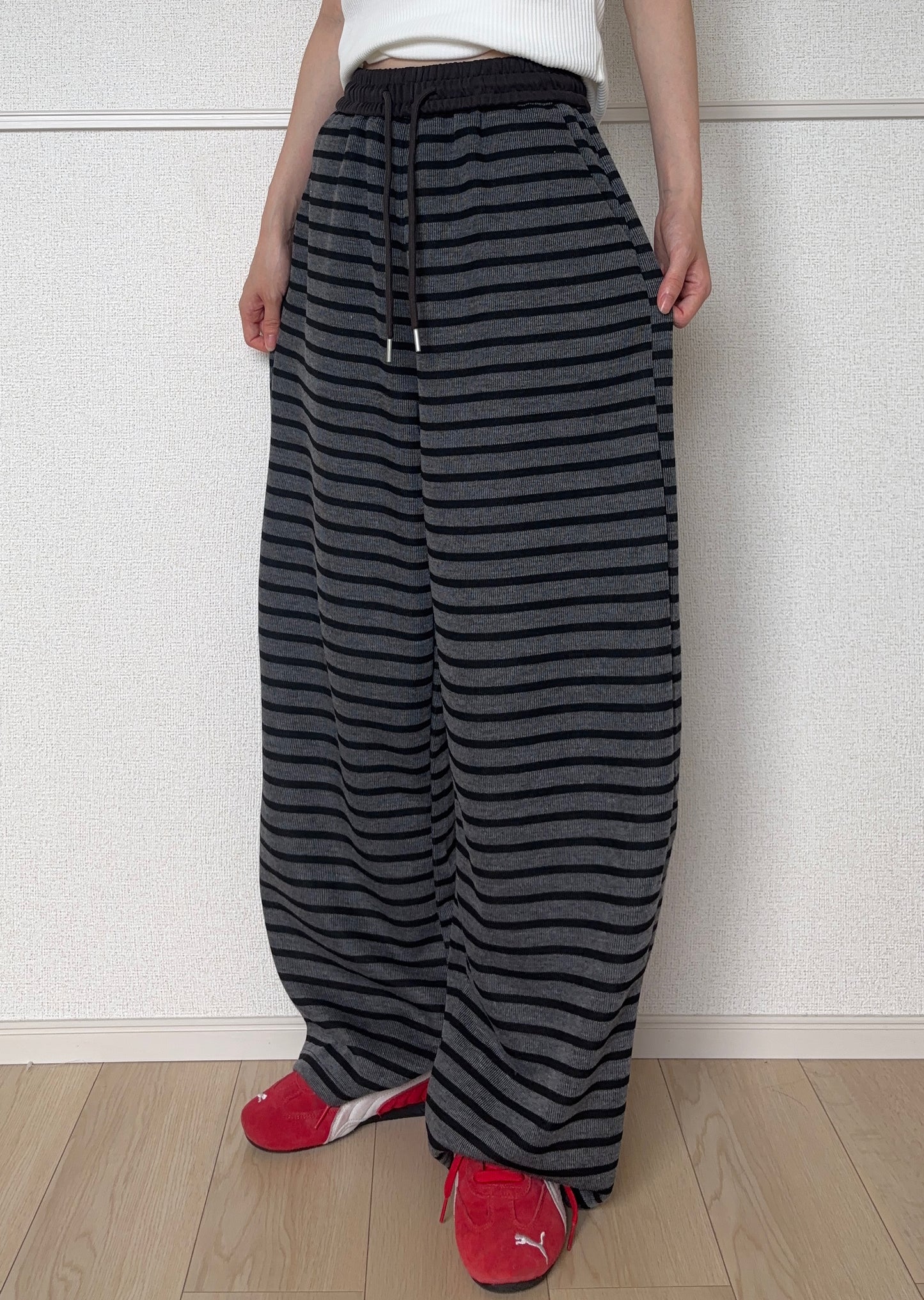 バルーンボーダースウェットパンツ DPB88289