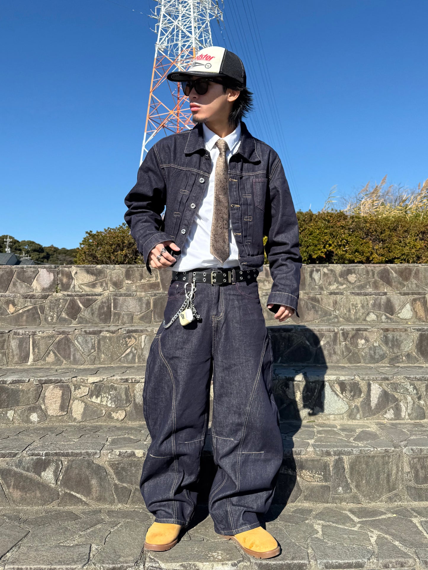 セットアップステッチデニムジャケット DPB90152