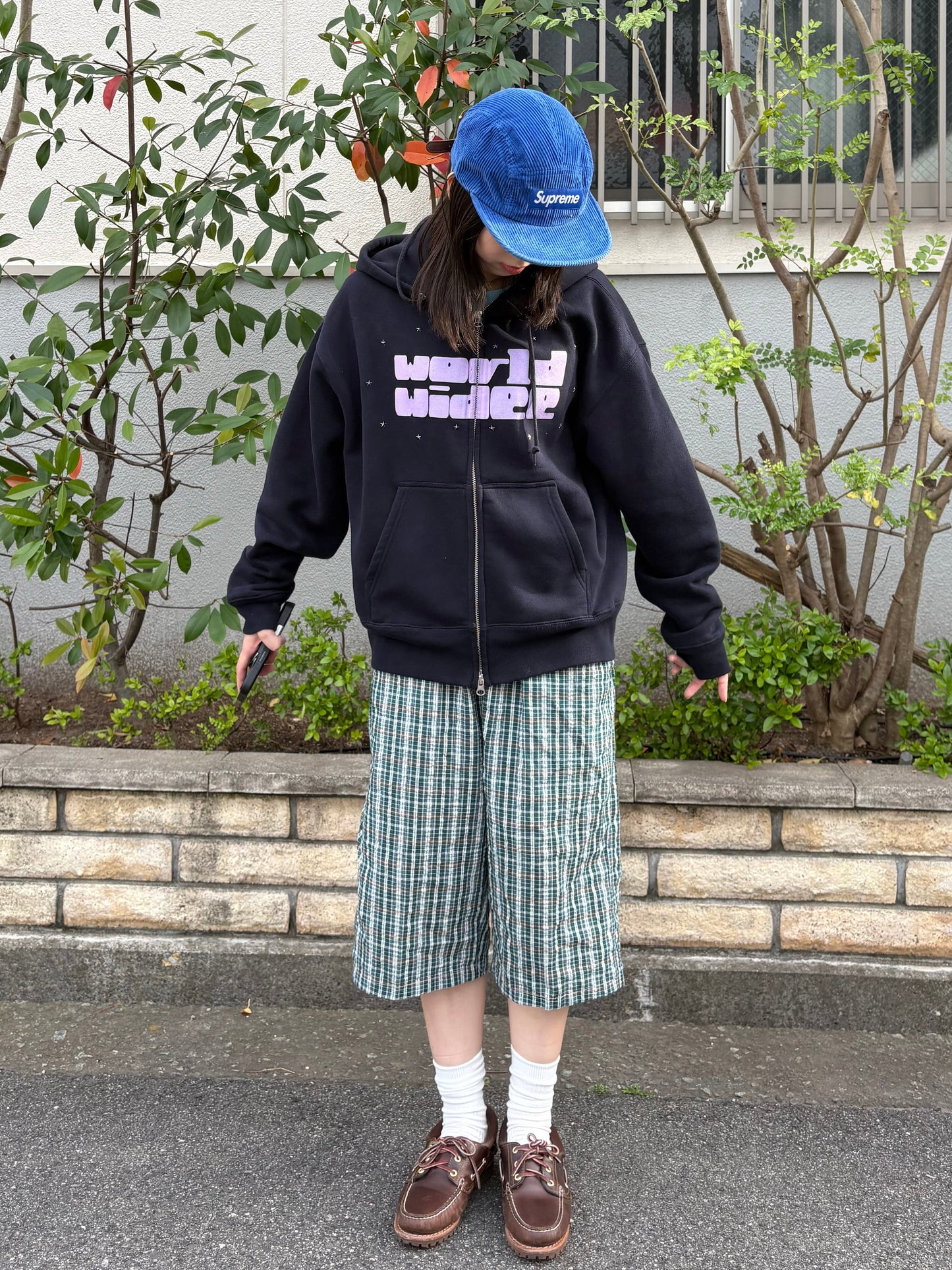 チェックハーフパンツ DPB99088