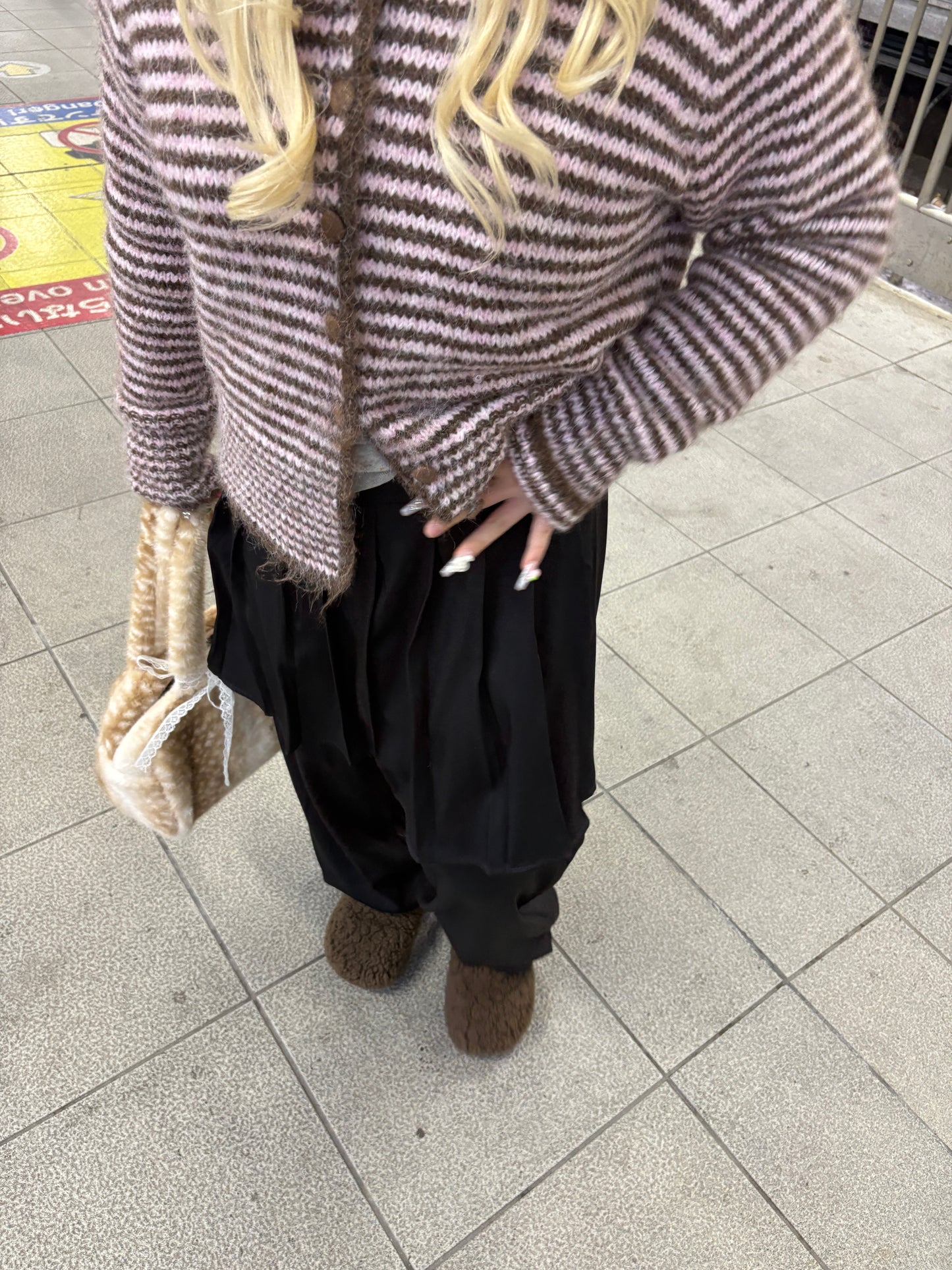 レイヤードスカートパンツ DPB97075