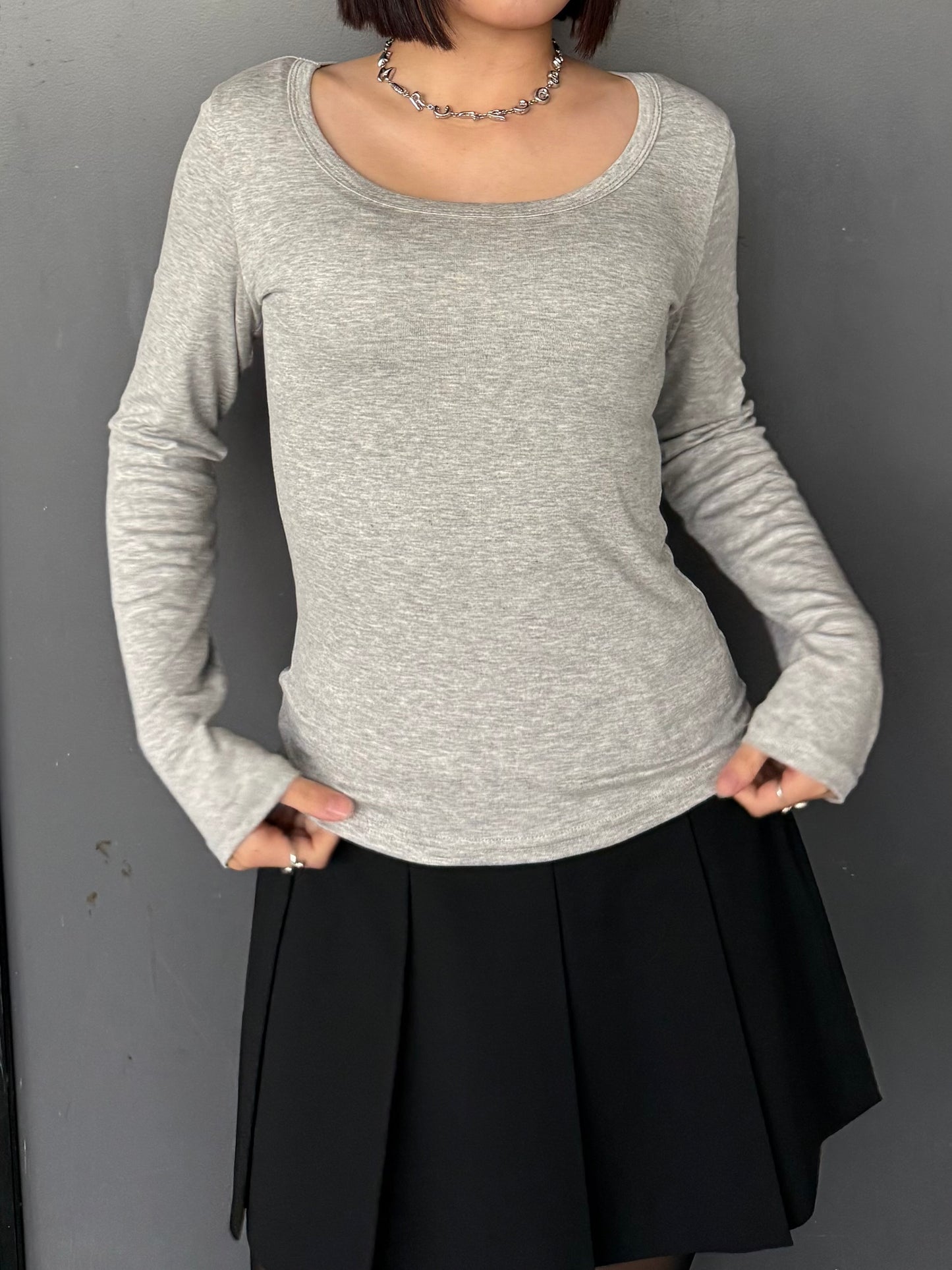 ベーシックUネックTシャツ DPB93058