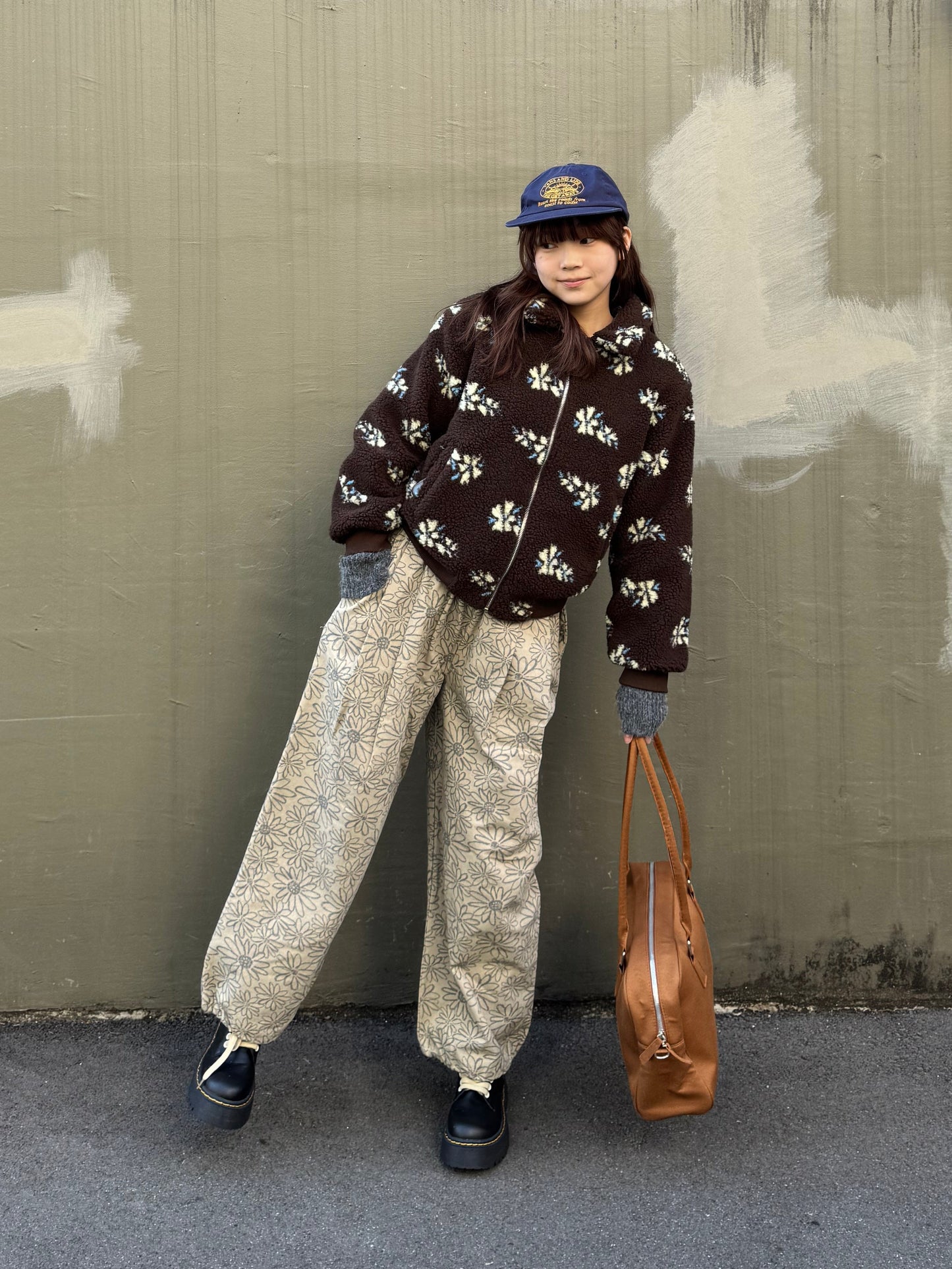 フラワータックパンツ DPB91108