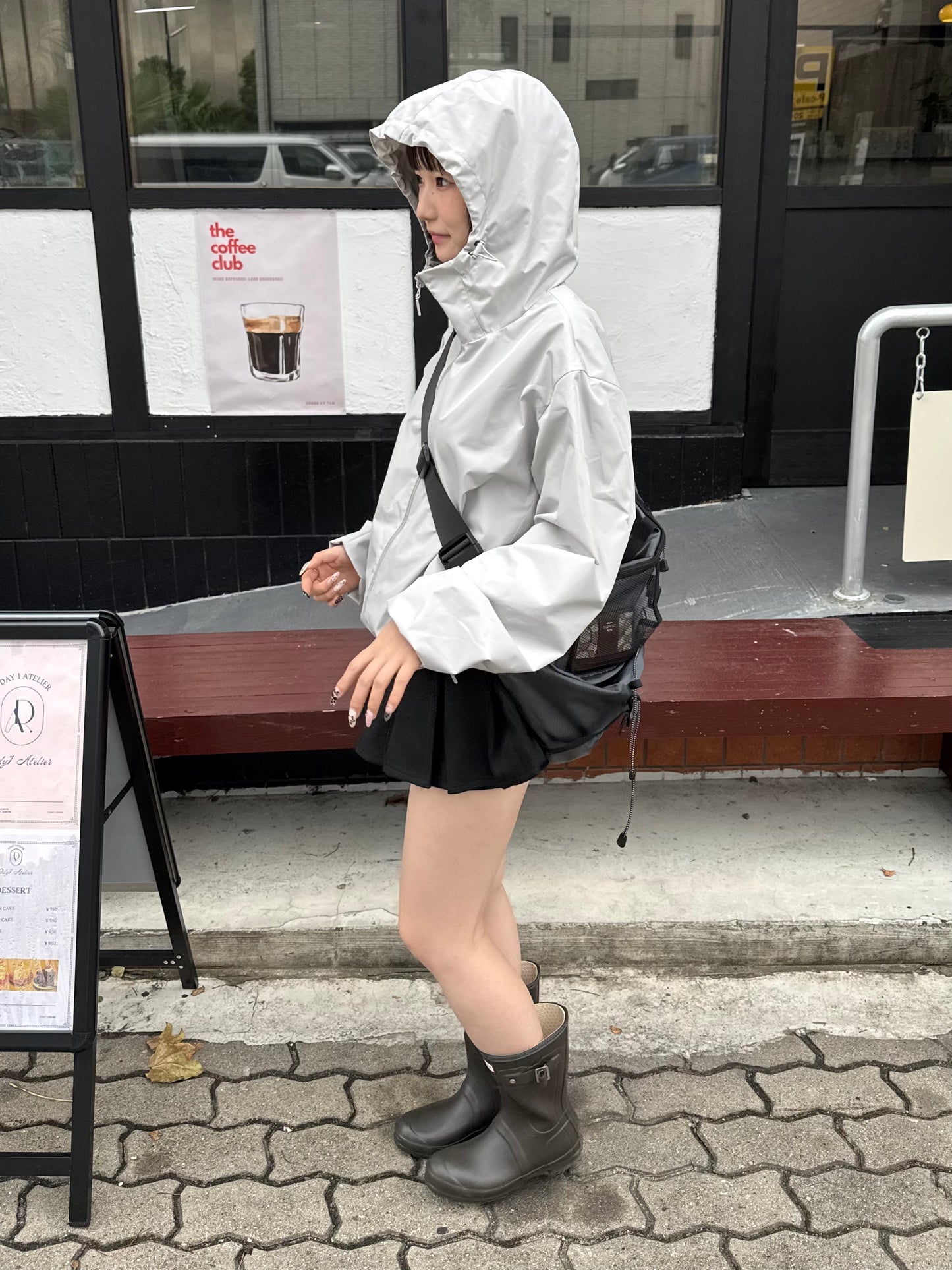 プリーツショートスカートパンツ DPB85355