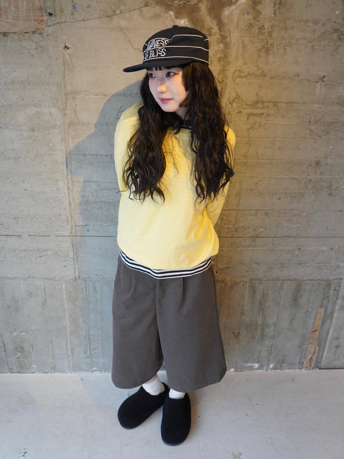 ワイドキュロットパンツ DPB85459