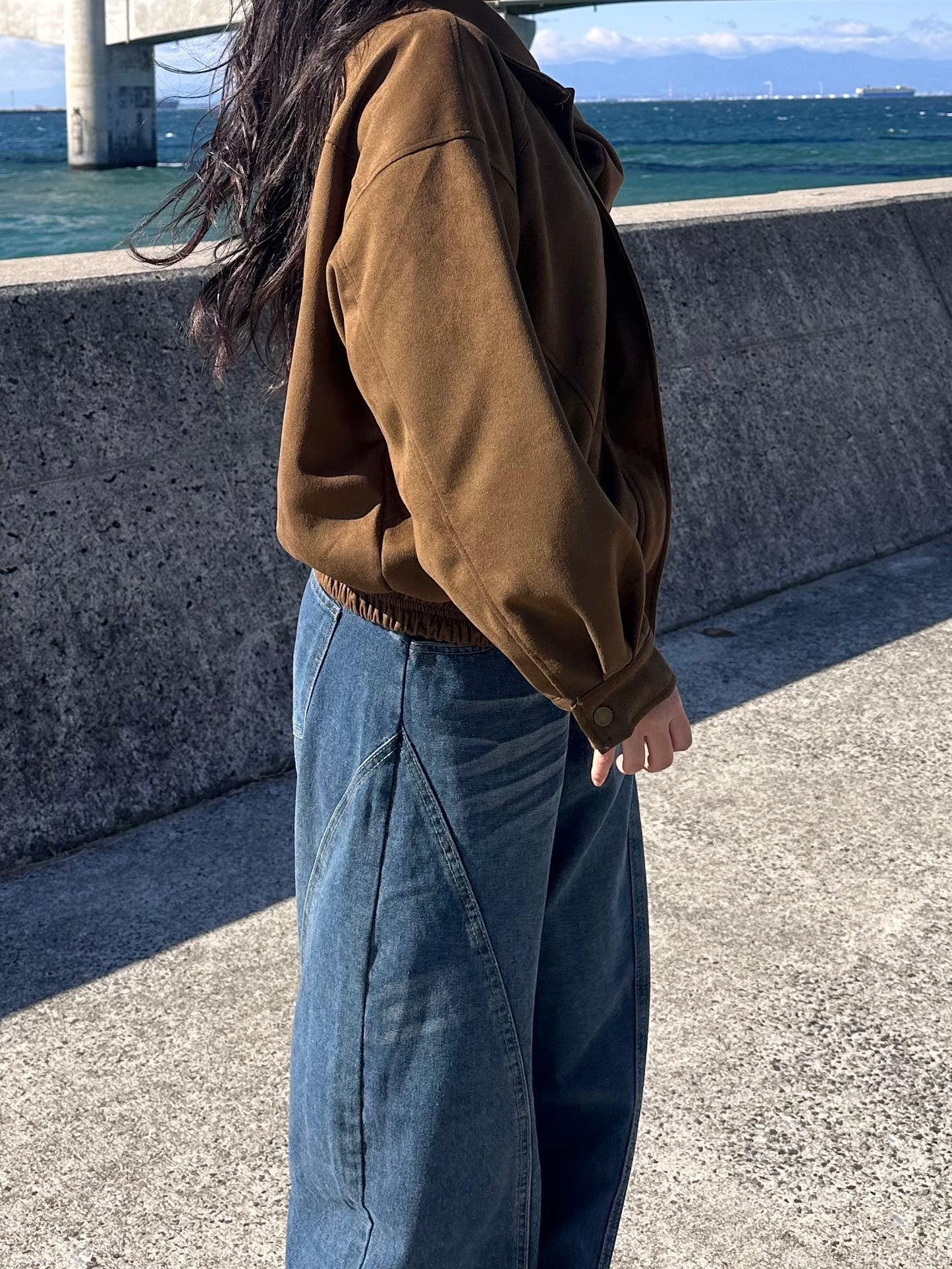 スエードライクジャケット DPB95059