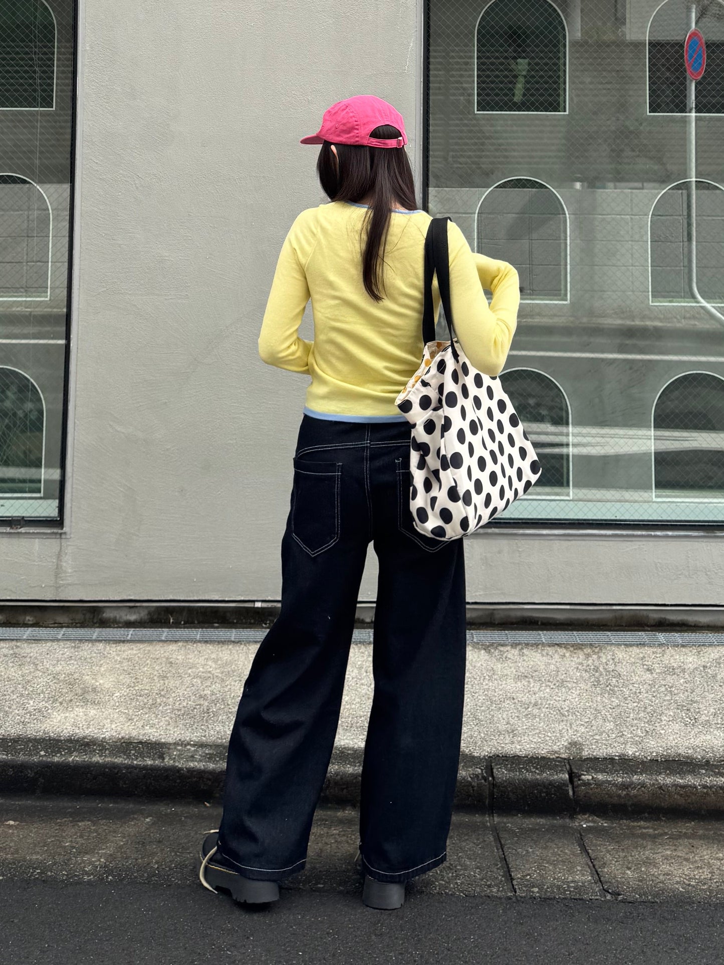 フロントデザインデニムパンツ DPB91098