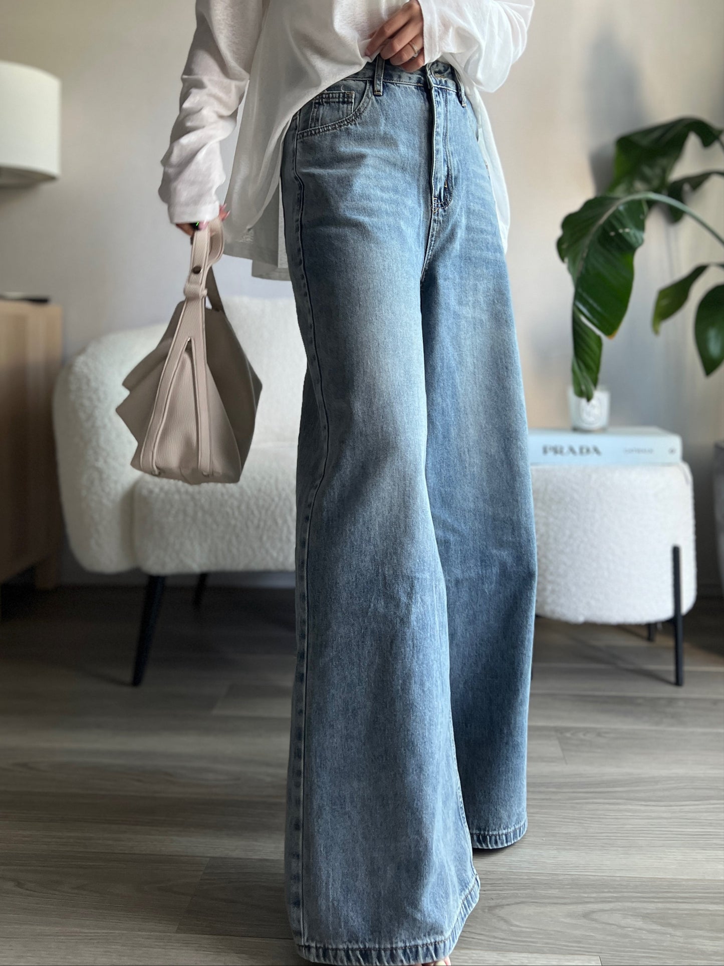 ワイドデニムパンツ DPB56282