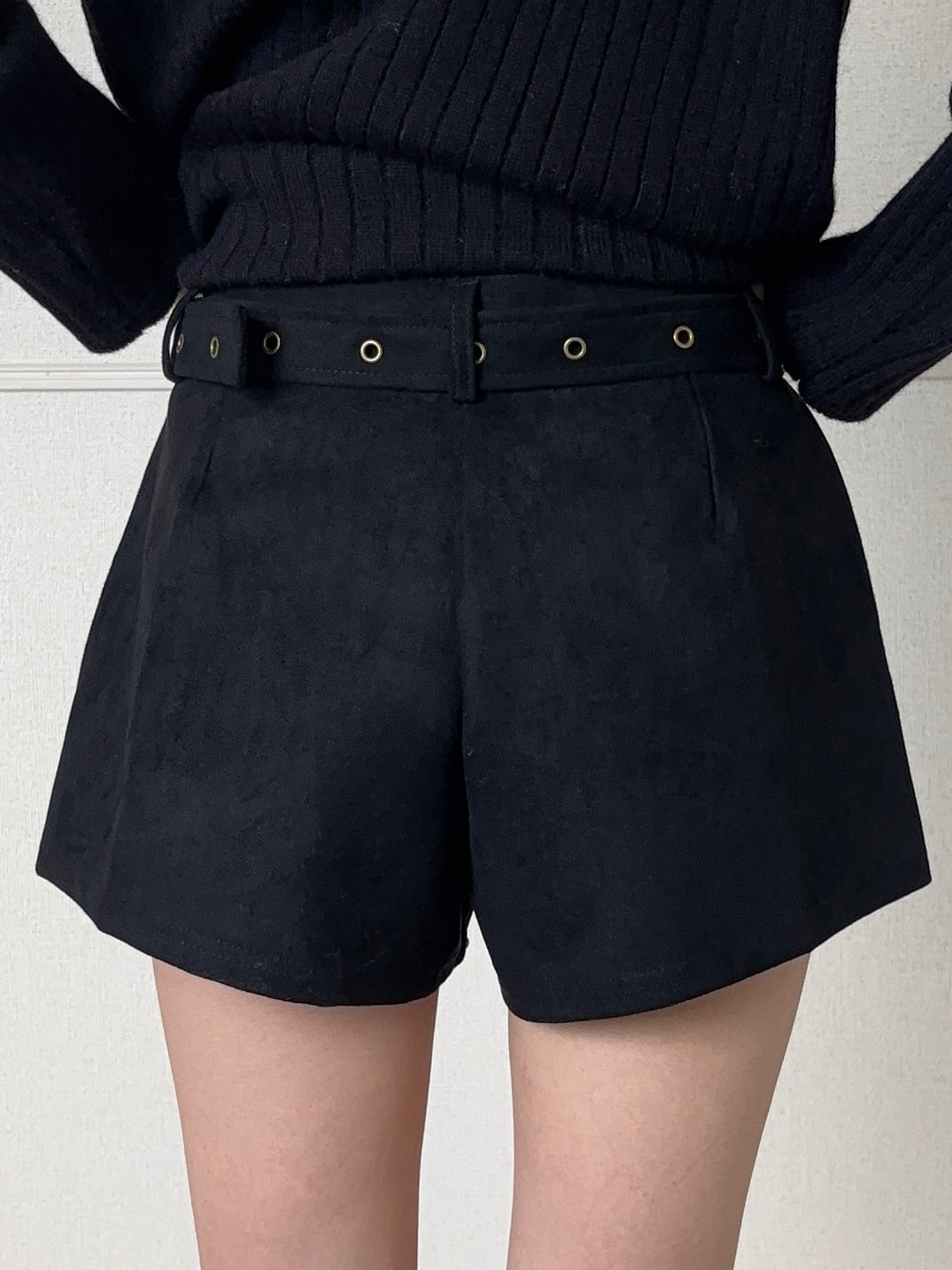 ベルト付きショートパンツ DPB88173