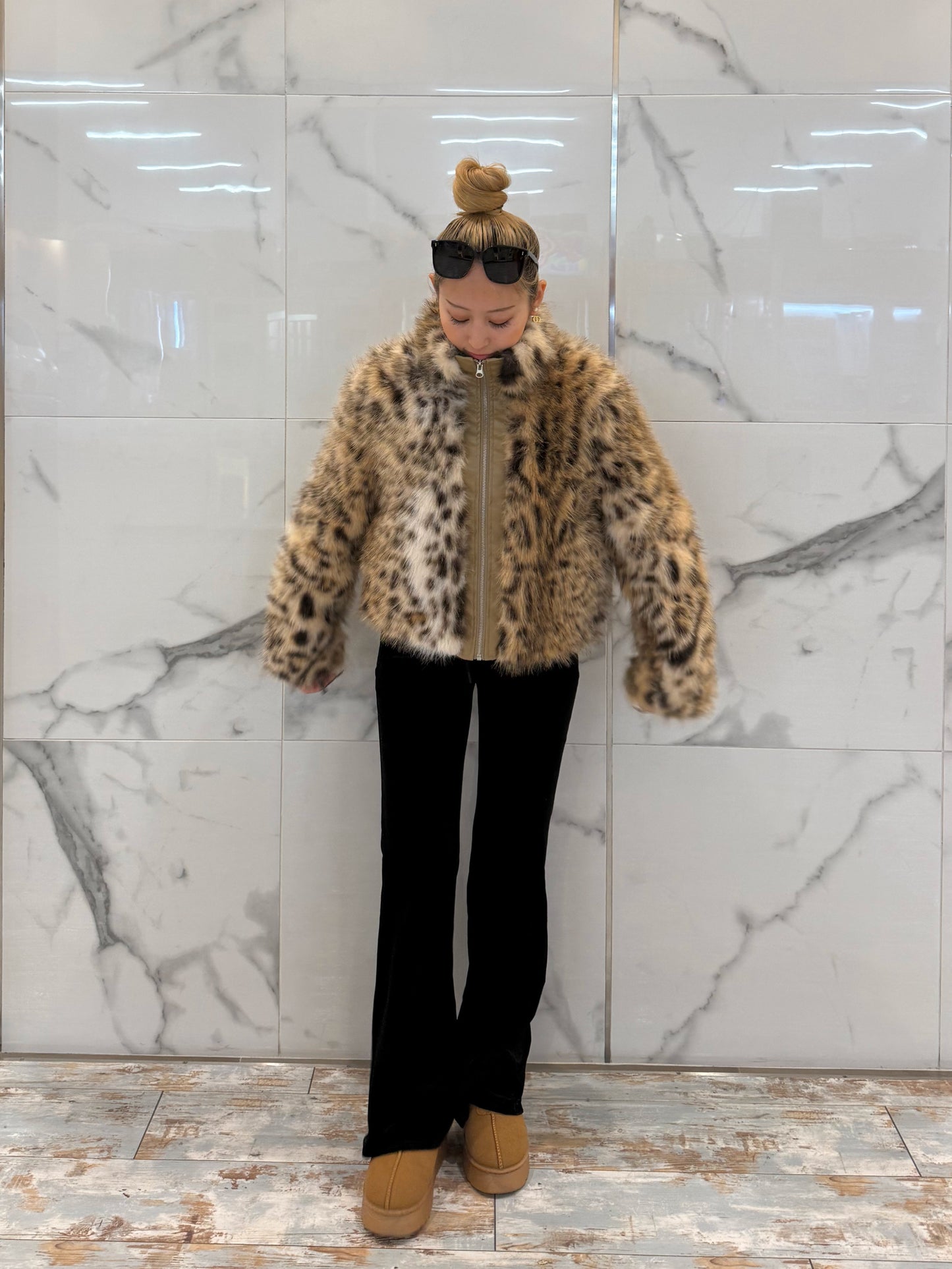 レオパードミニファーコート DPB73539