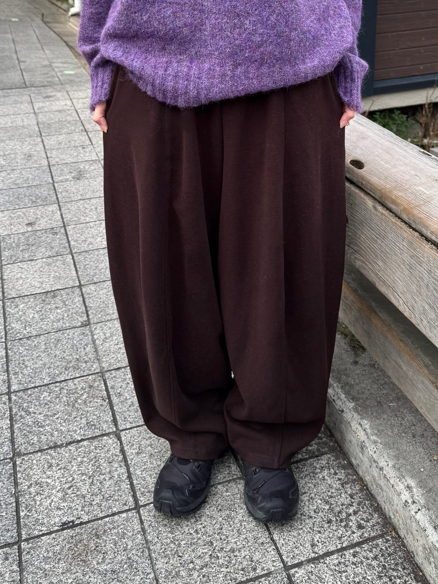 セミバルーンスウェットパンツ DPC03007