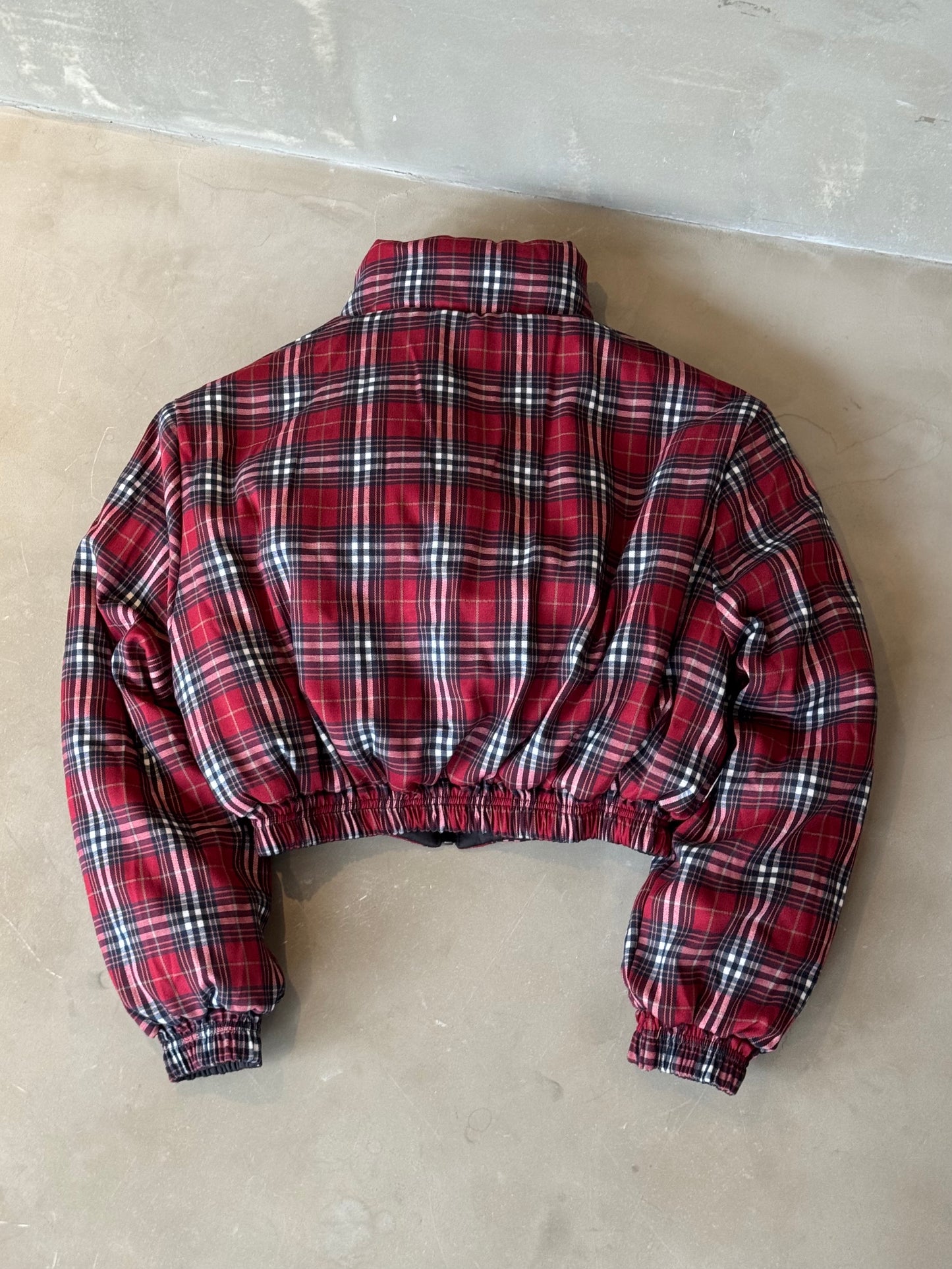 リバーシブルチェックダウンジャケット DPB91054