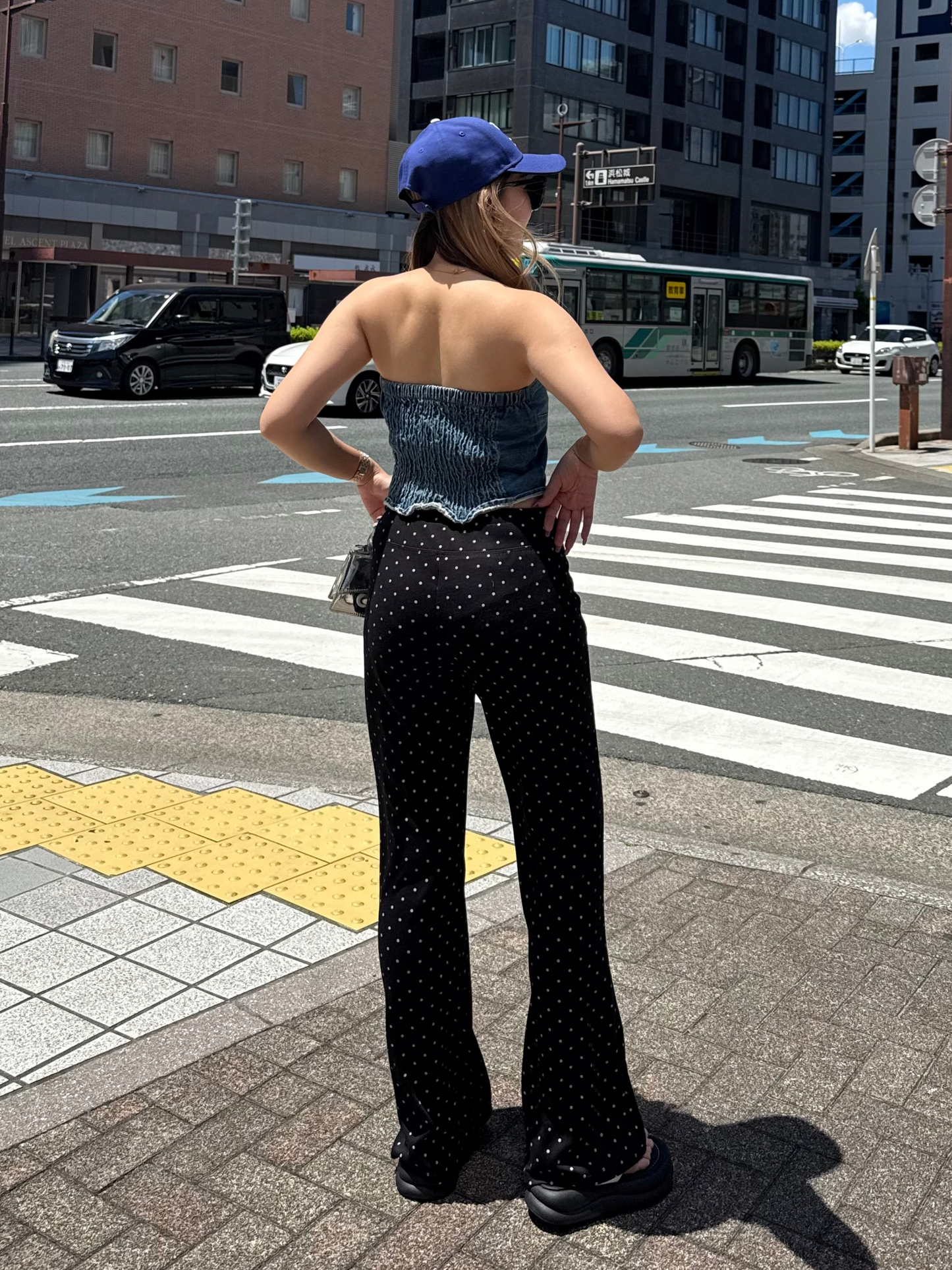 ドットフレアパンツ DPB73628