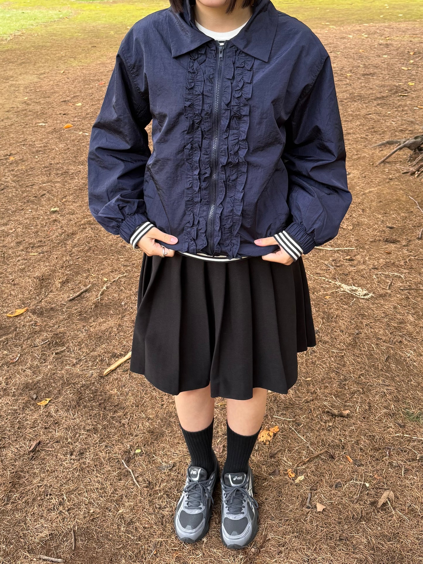 ダブルジップフリルジャケット DPB93036