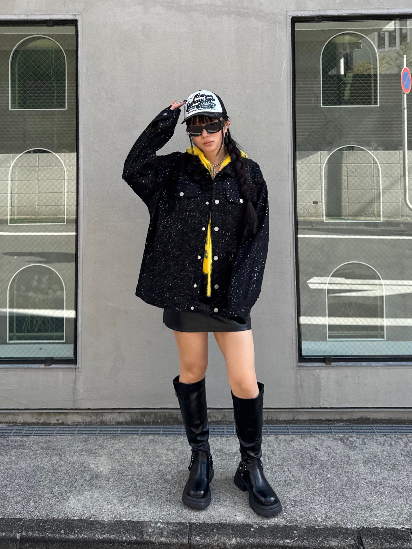 スパンコールデニムジャケット DPB86146