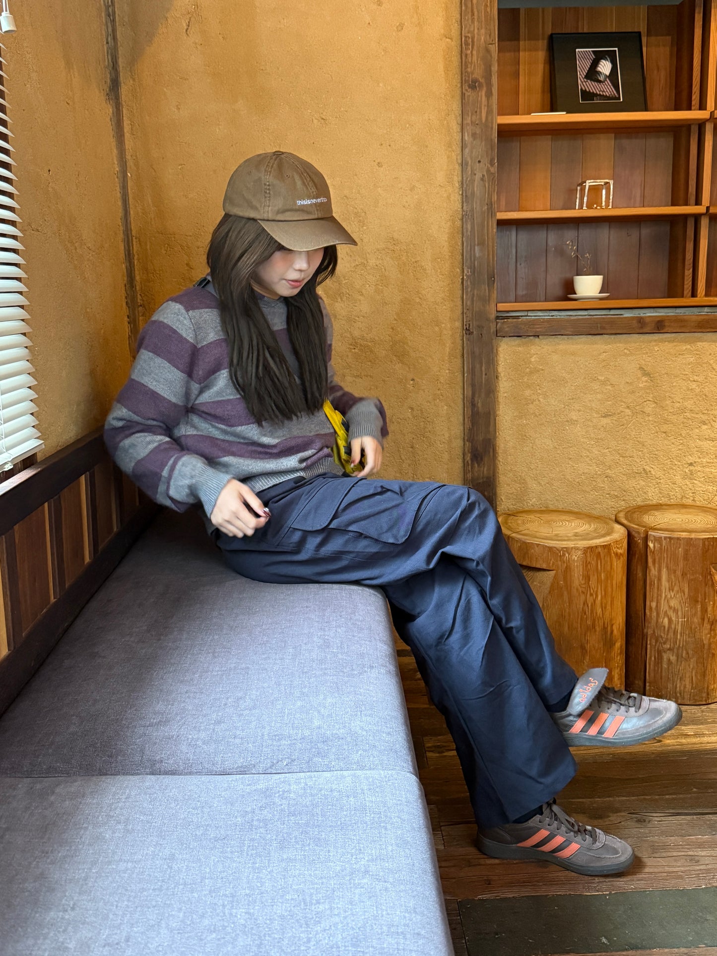 ネイビーカーゴパンツ DPC01051