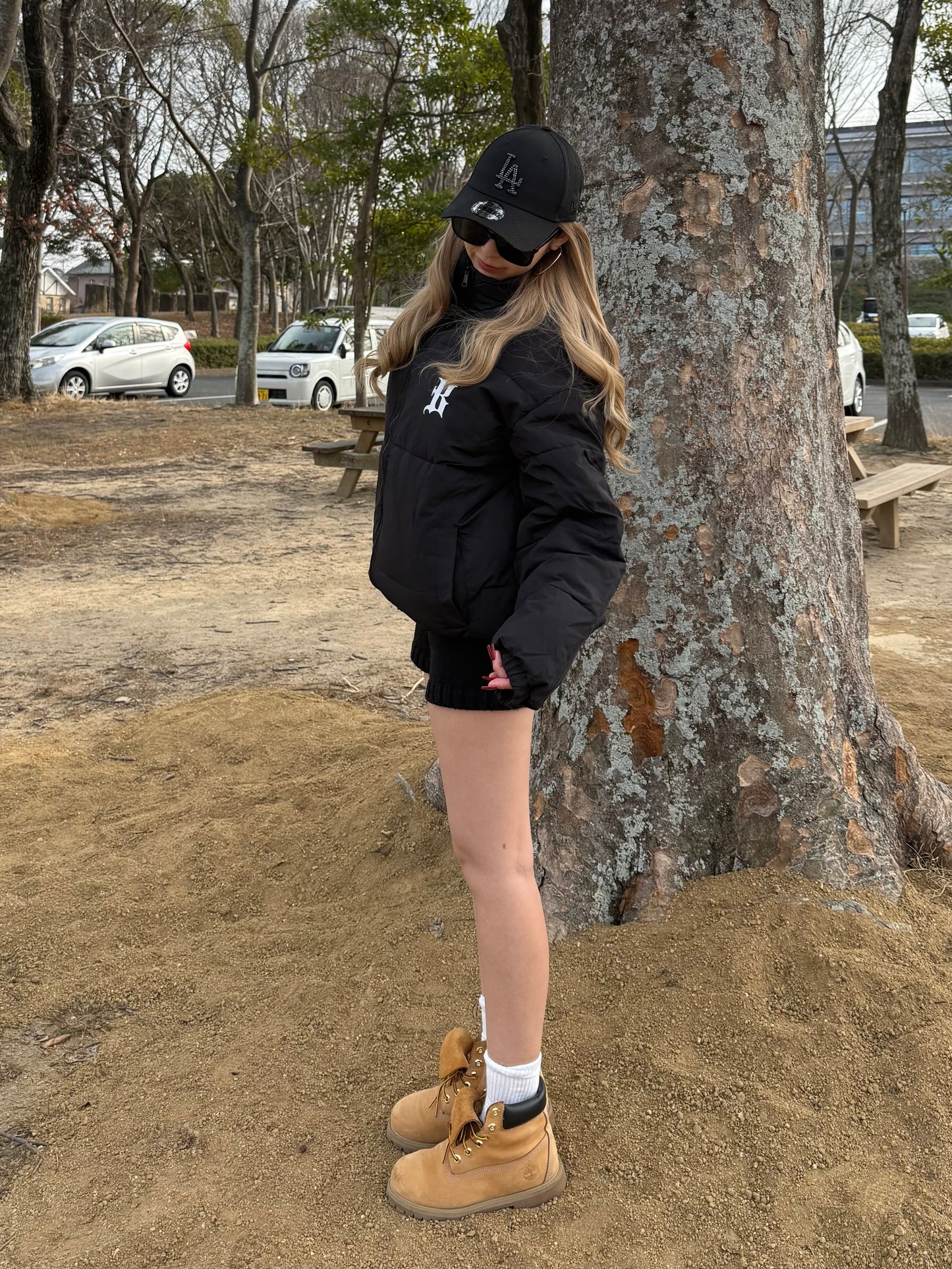 ユニセックスロゴダウン DPB73584