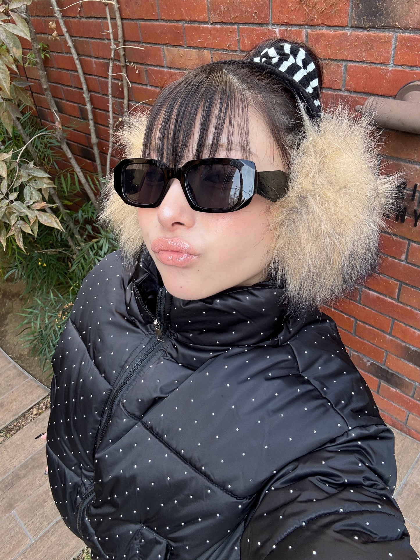 ラメショートダウンジャケット DPB86154