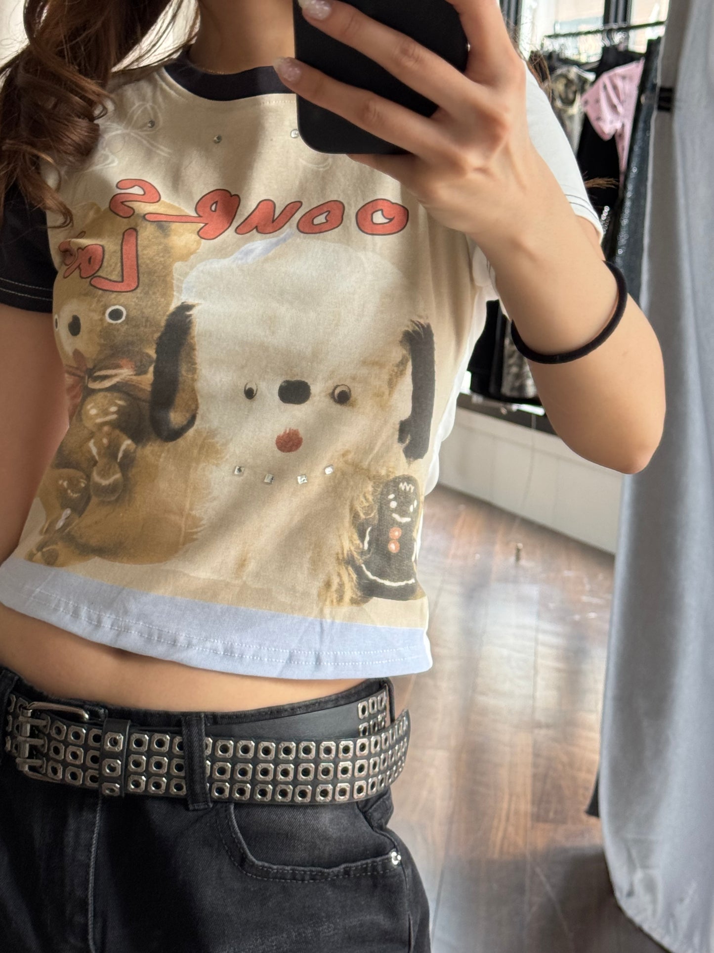くまちゃんプリントTシャツ DPB86238