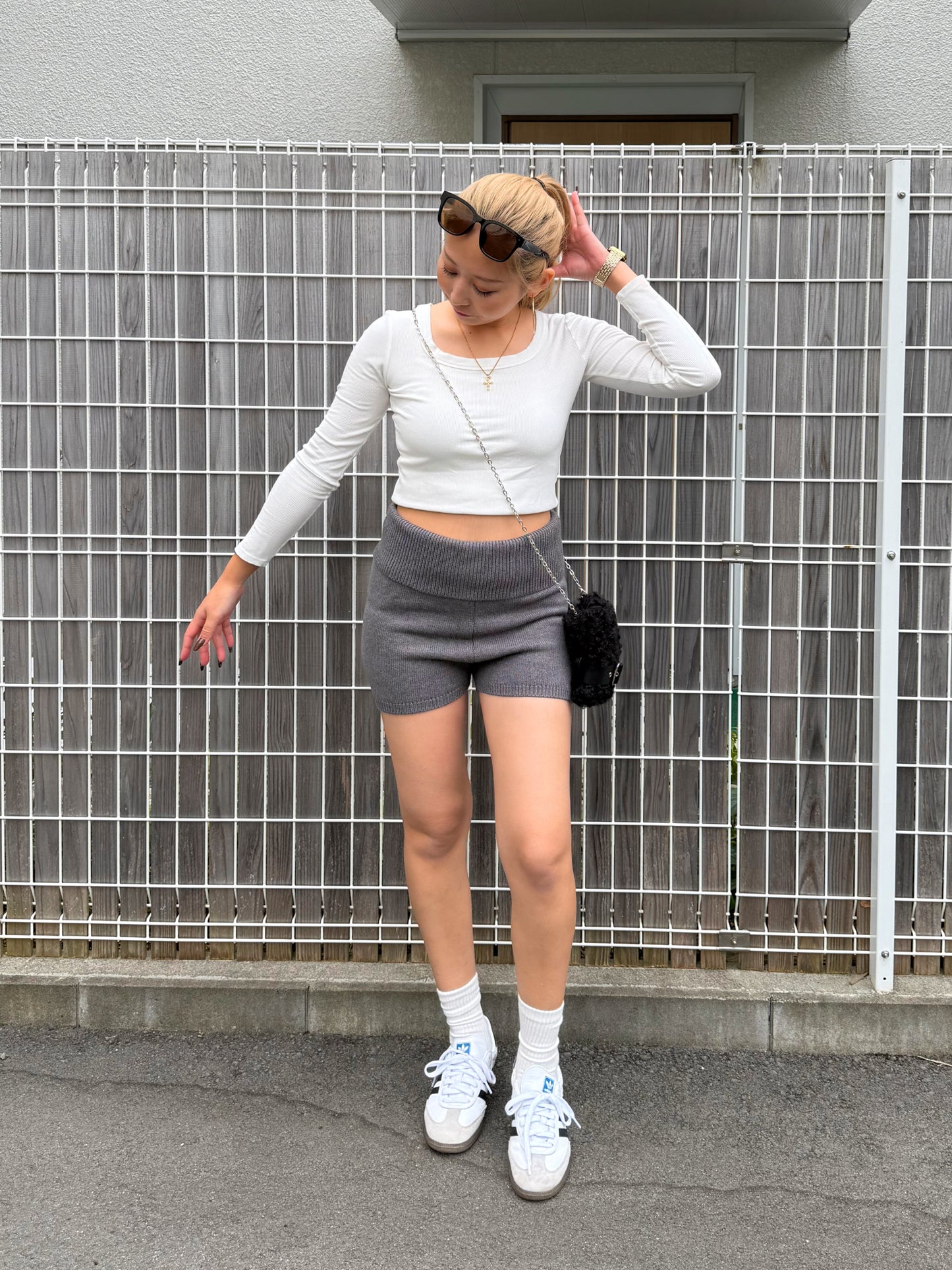 ホワイトショートトップス DPB73489