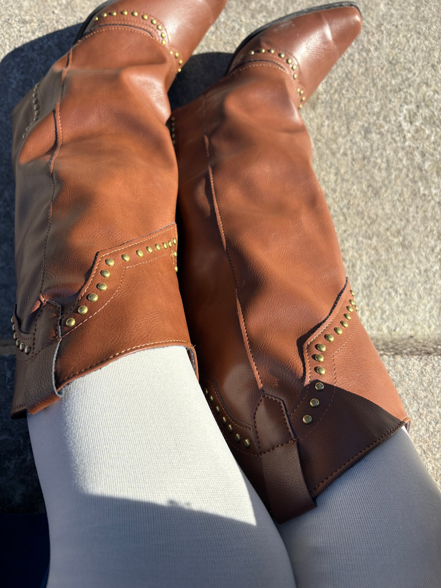 ダークブラウンウエスタンブーツ DPA43799