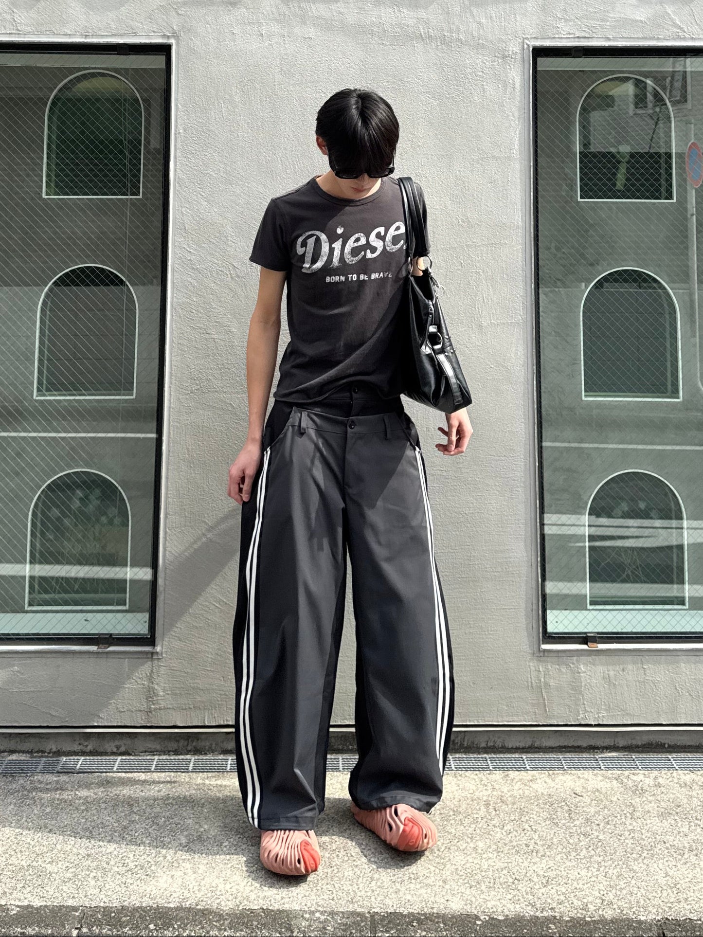 サイドラインウエストレイヤードパンツ DPC05005