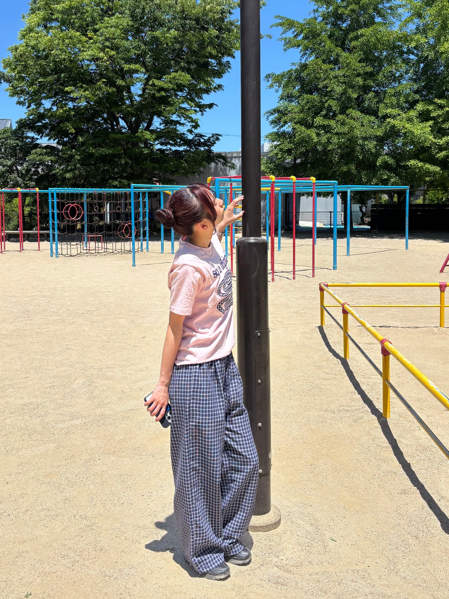 ギンガムチェックパンツ DPC07014