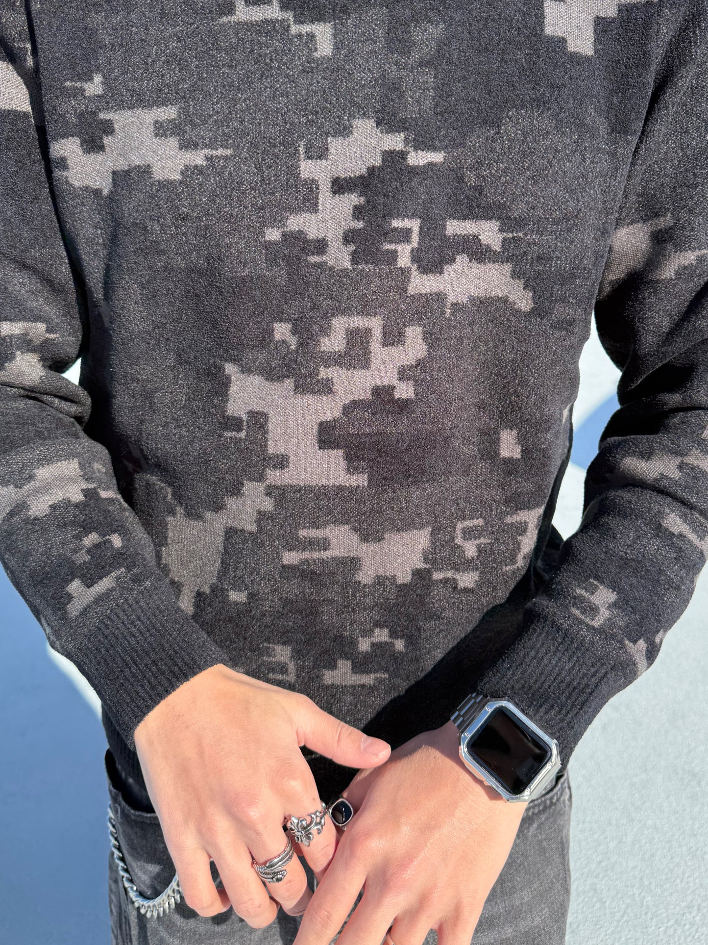 ユニークデザインニット DPB90149