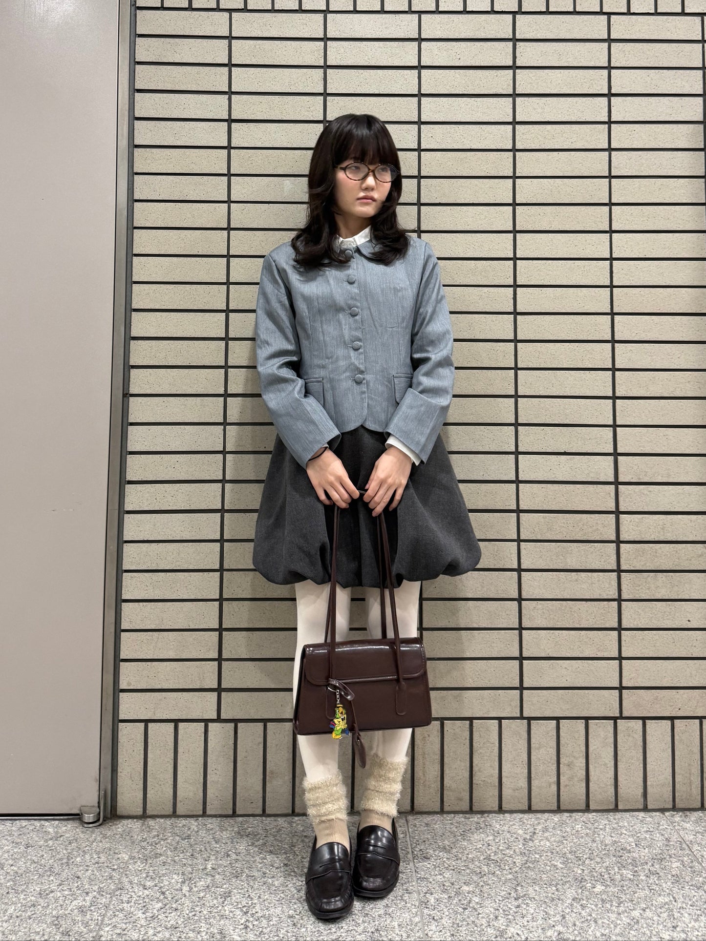 ポイントリボンバルーンワンピース DPA43696