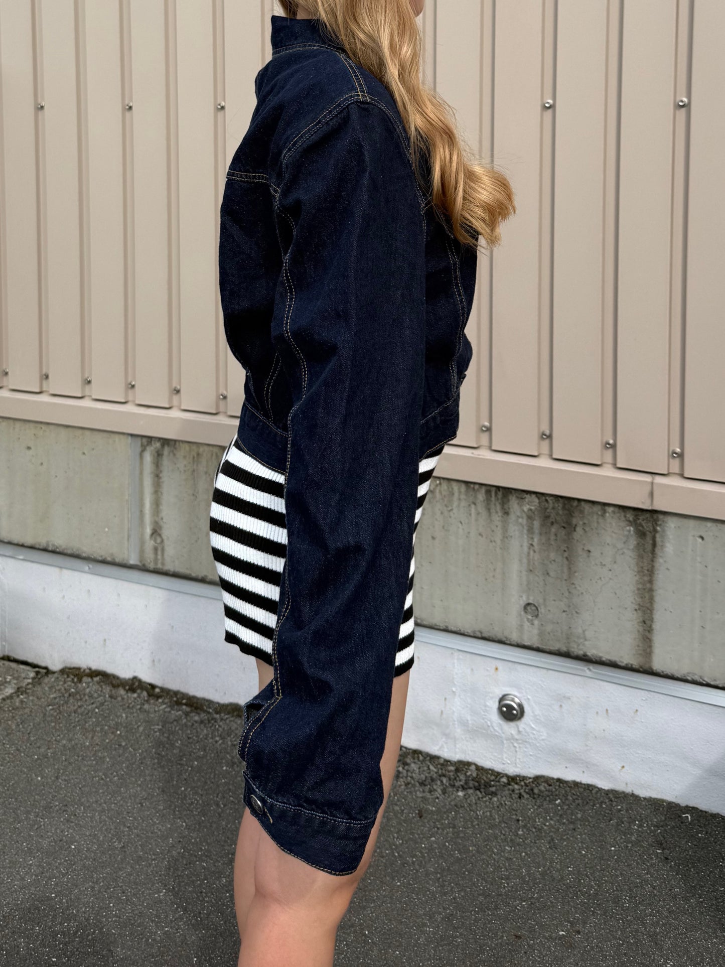 クロップドデニムジャケット DPB73500